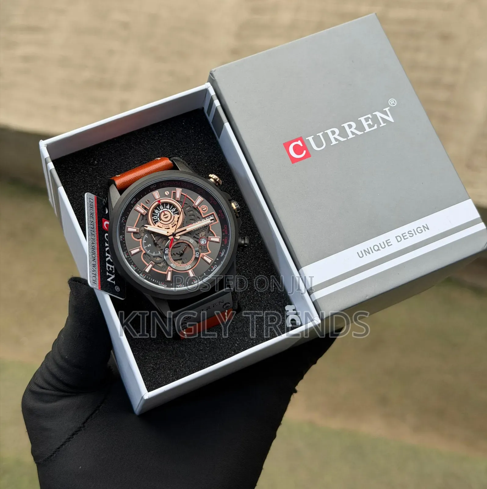Curren Quality Leather Wristwatch