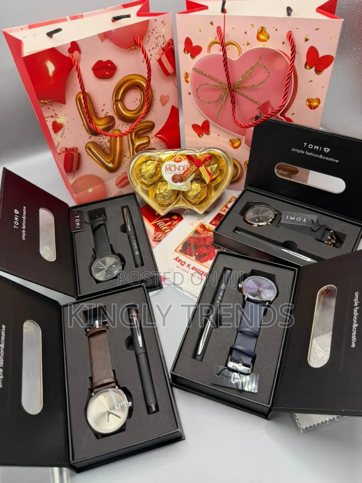 High Quality Men Tomi Val Wristwatch Set