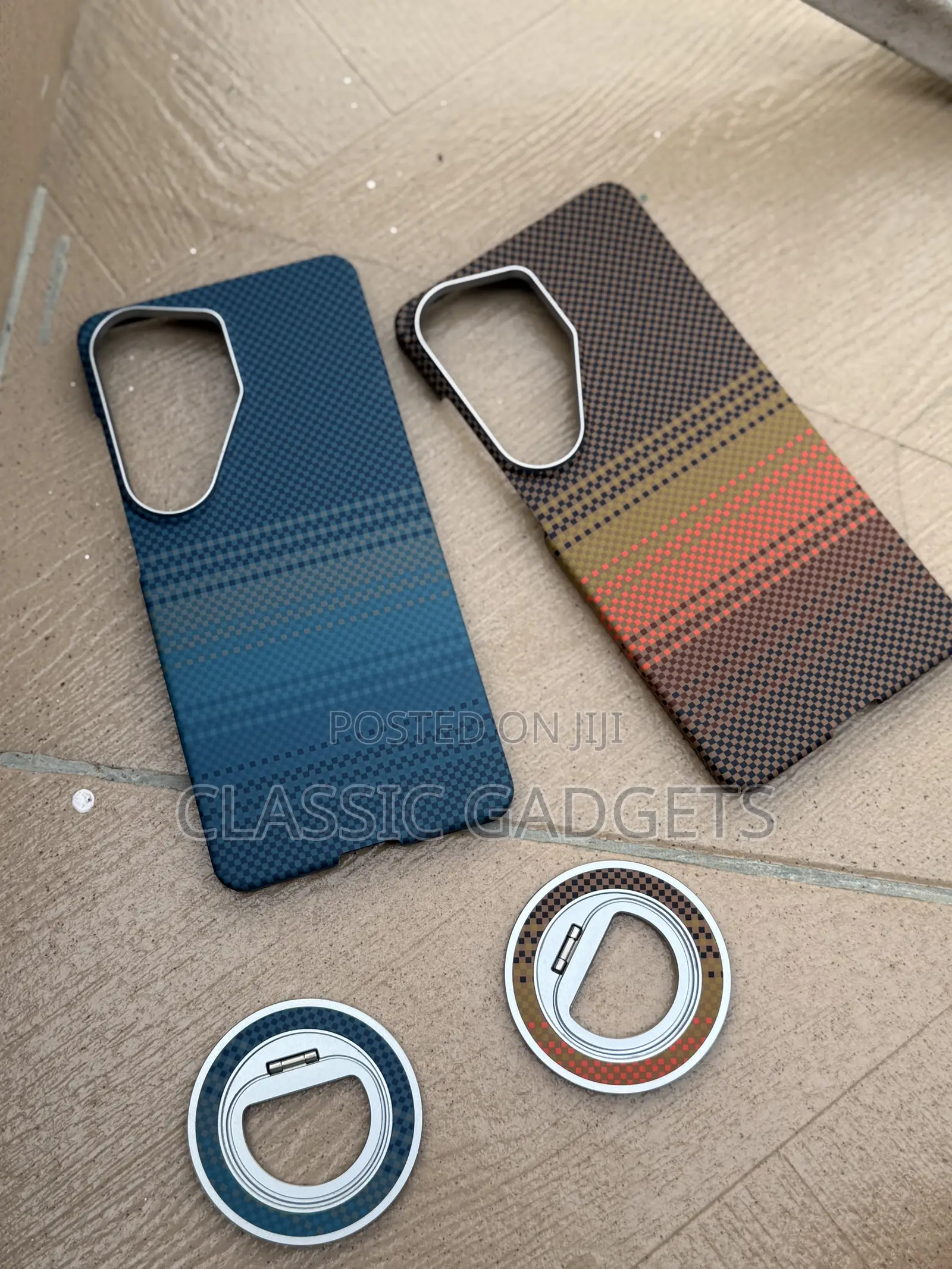 Carbon Fiber Magsafe Case With Ring for Samsung Galaxy S26 Ultra