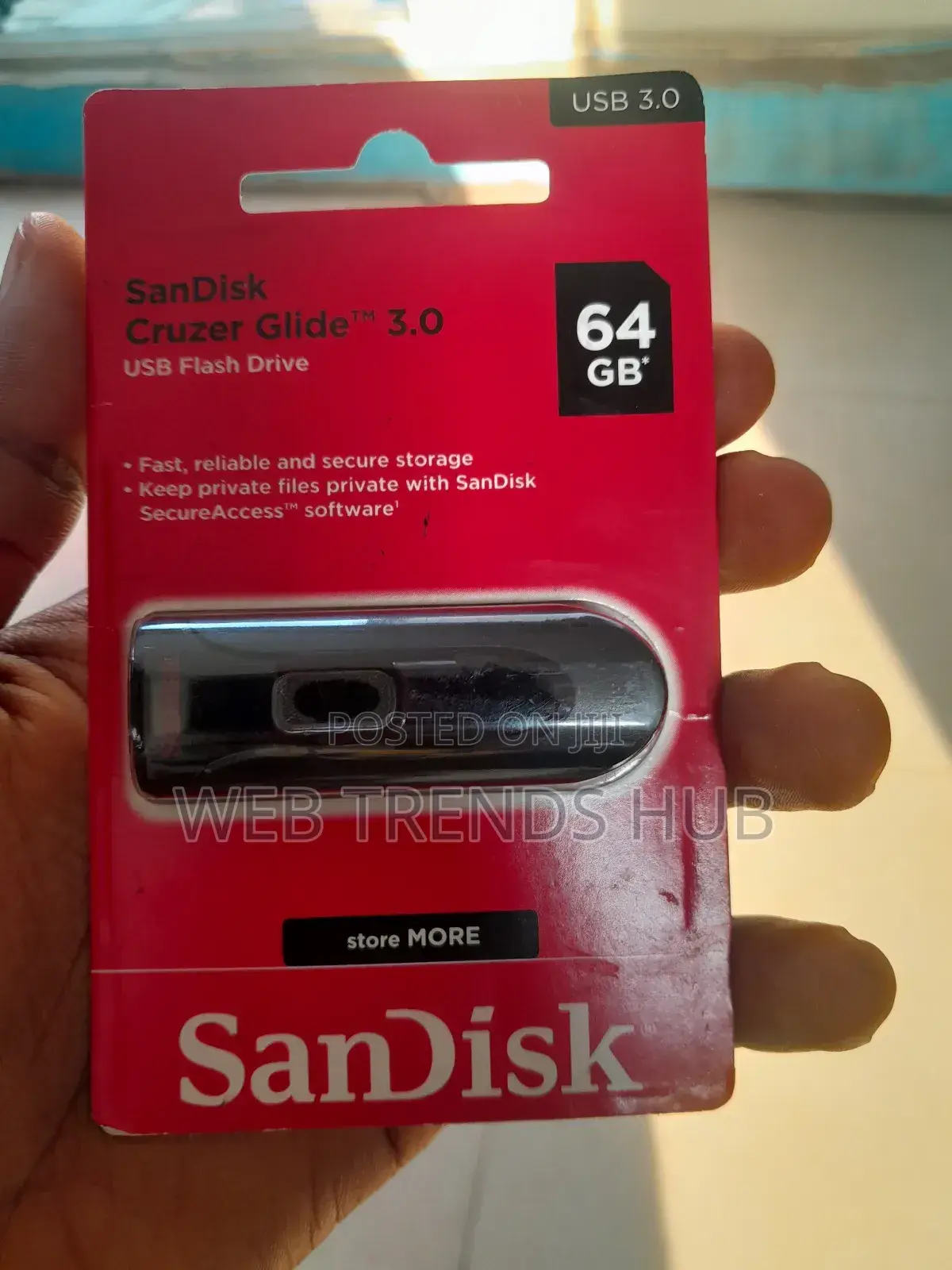 Original Sandisk Cruzer Glide 3.0 - 64gb - High Speed Usb