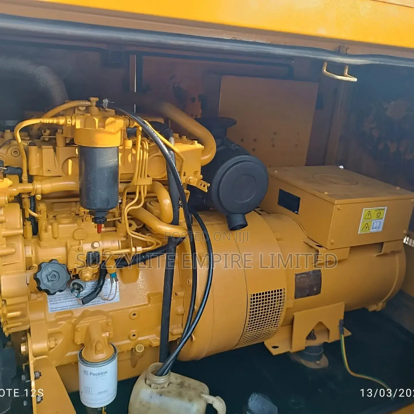 65kva Cat Generator Used With Warranty