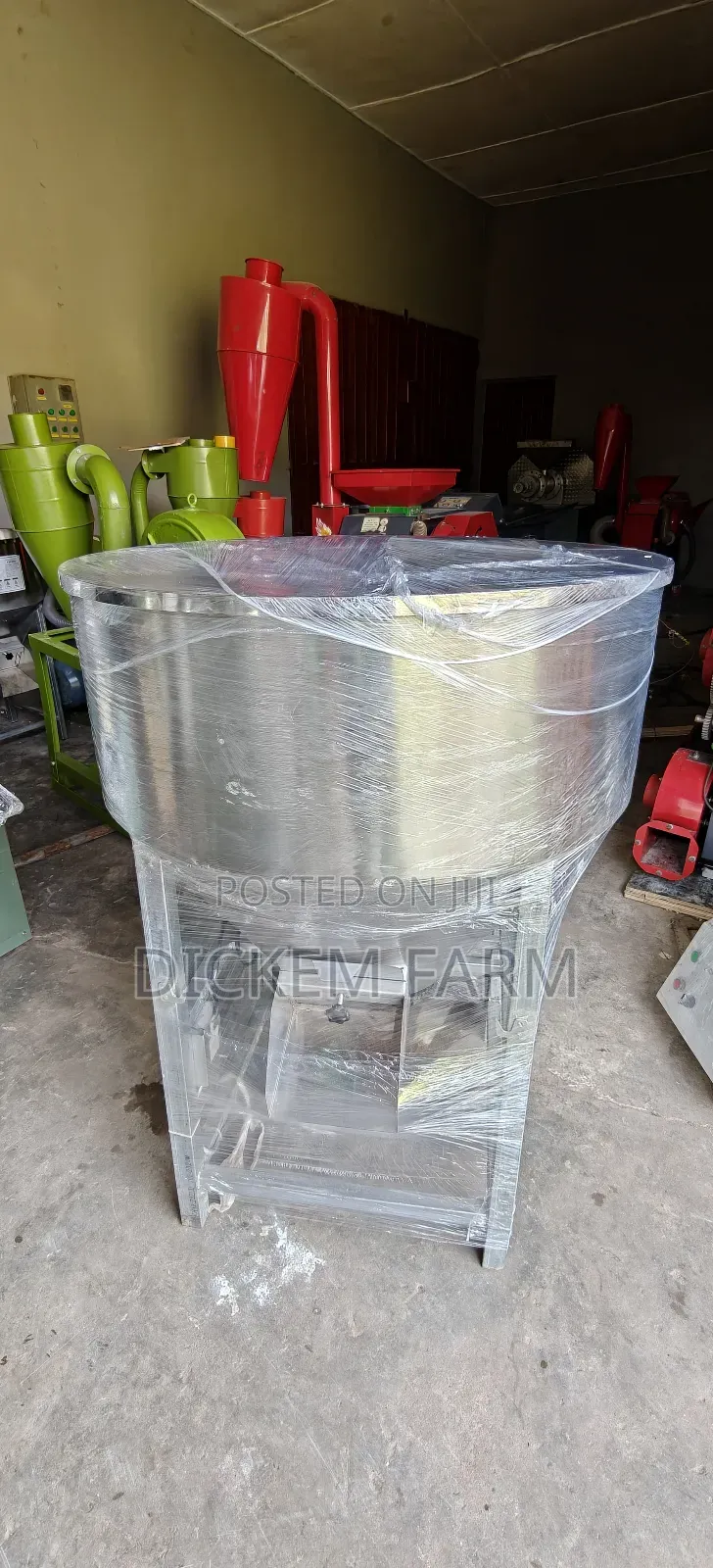 Industrial Dry And Wet Mixer 600kg/Hr