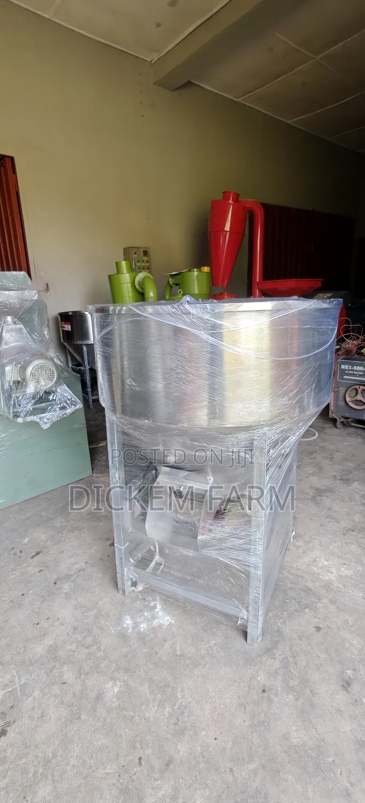 Industrial Dry And Wet Mixer 600kg/Hr