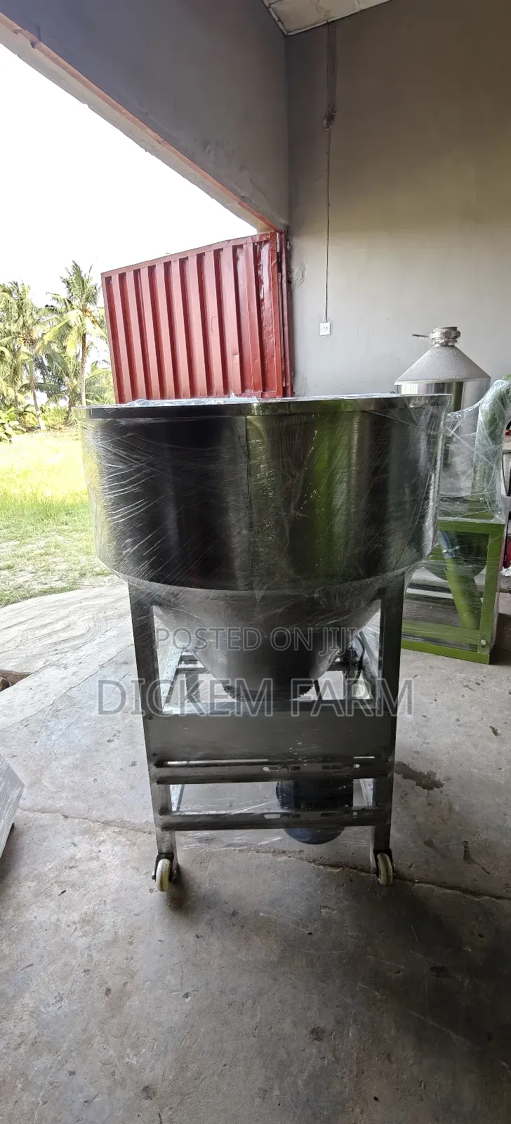Industrial Dry And Wet Mixer 600kg/Hr