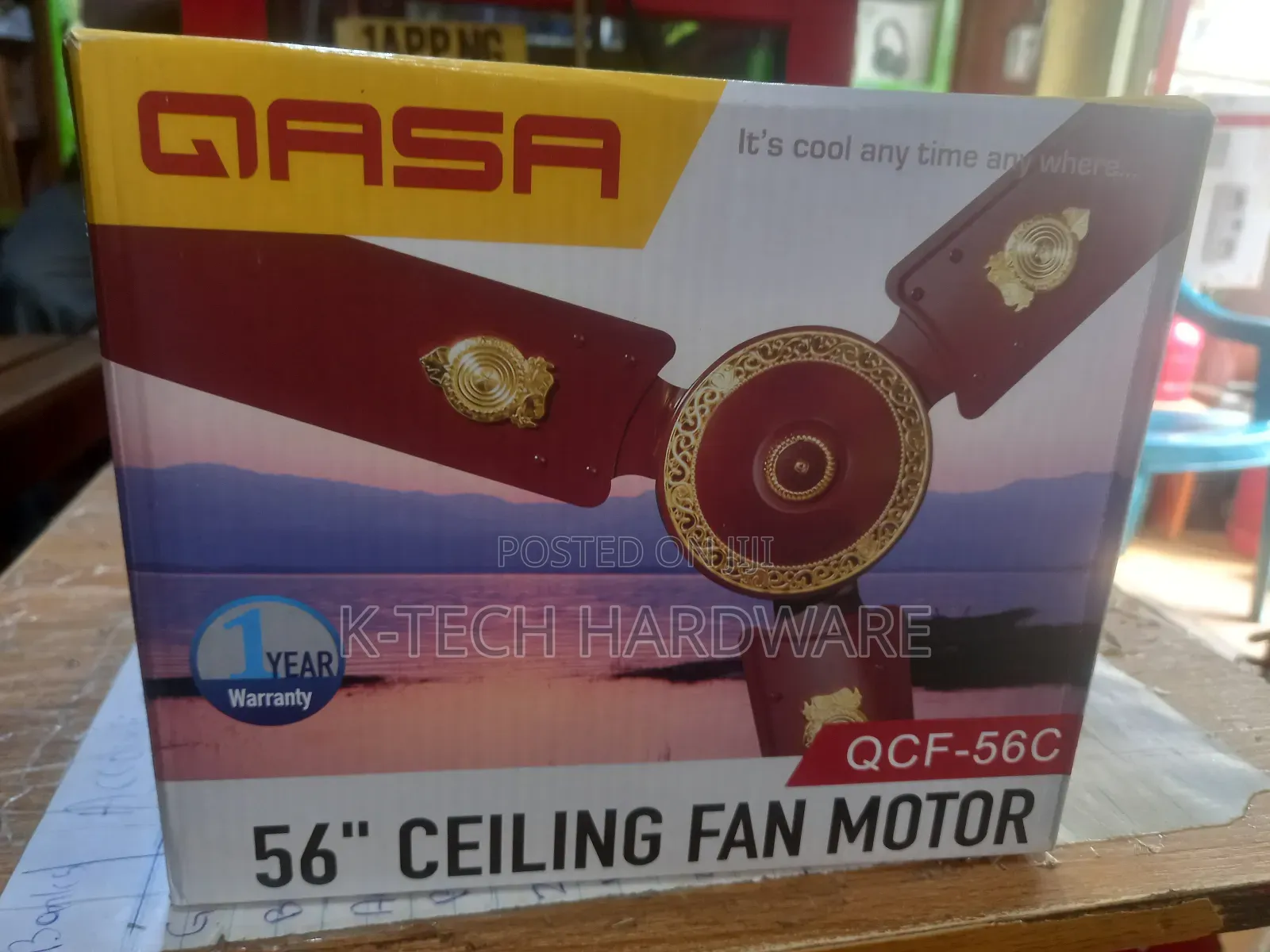 56 Inches Qasa Ceiling Fan Qcf-56c
