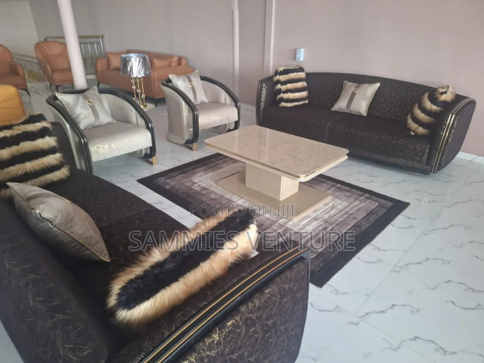 Crystal Sofa Set