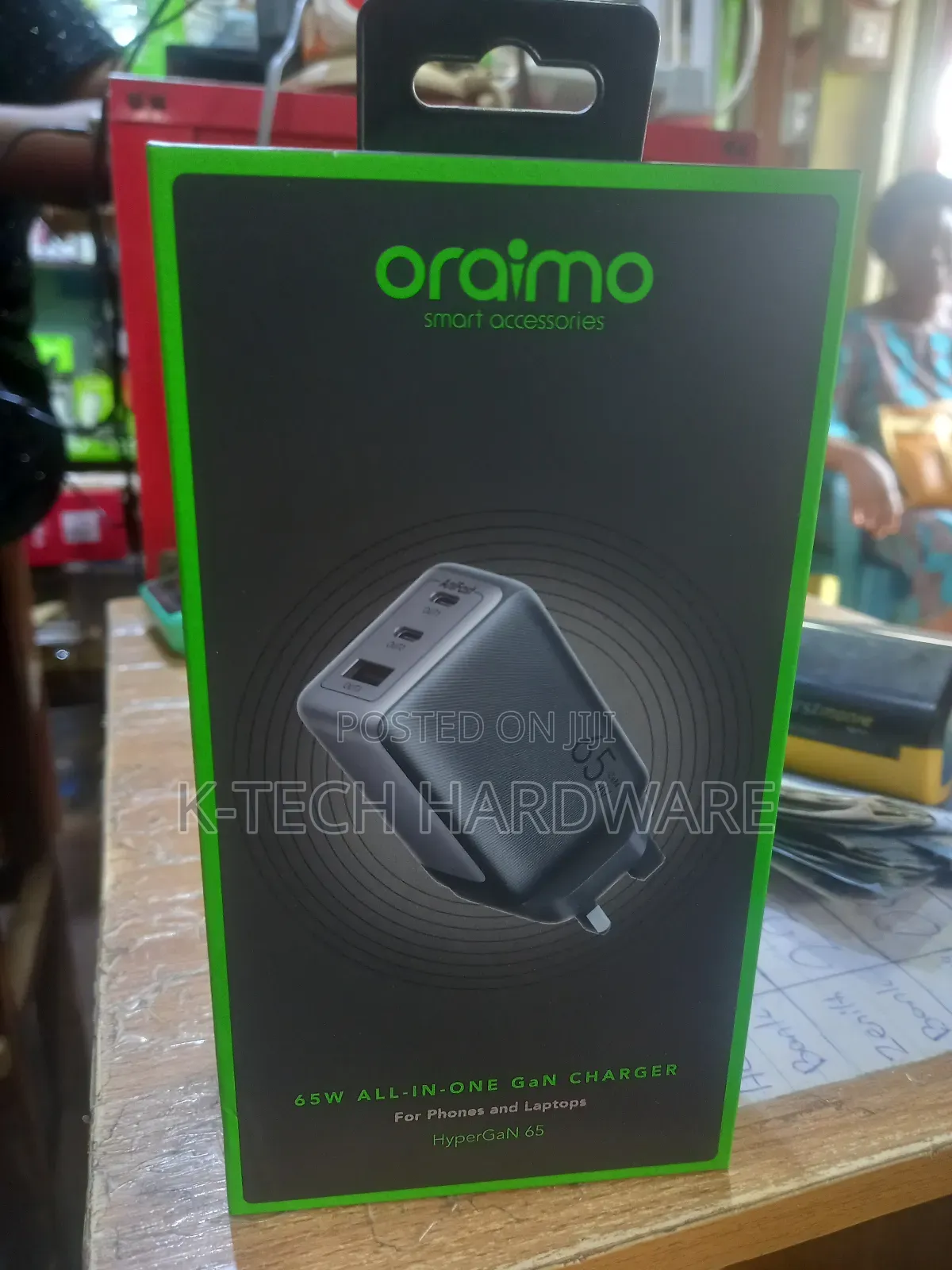 65w Oraimo All in One Laptop and Phone Charger