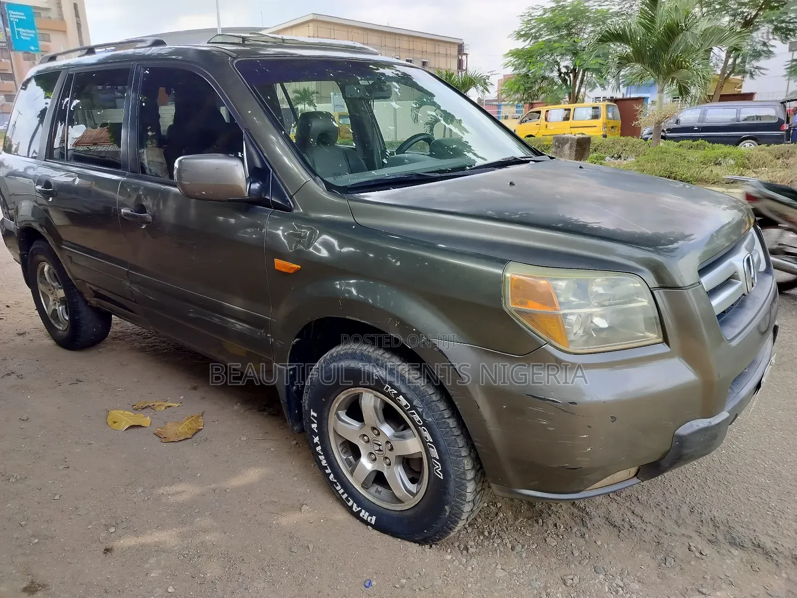 Honda Pilot EX-L 4x2 (3.5L 6cyl 5A) 2006 Green