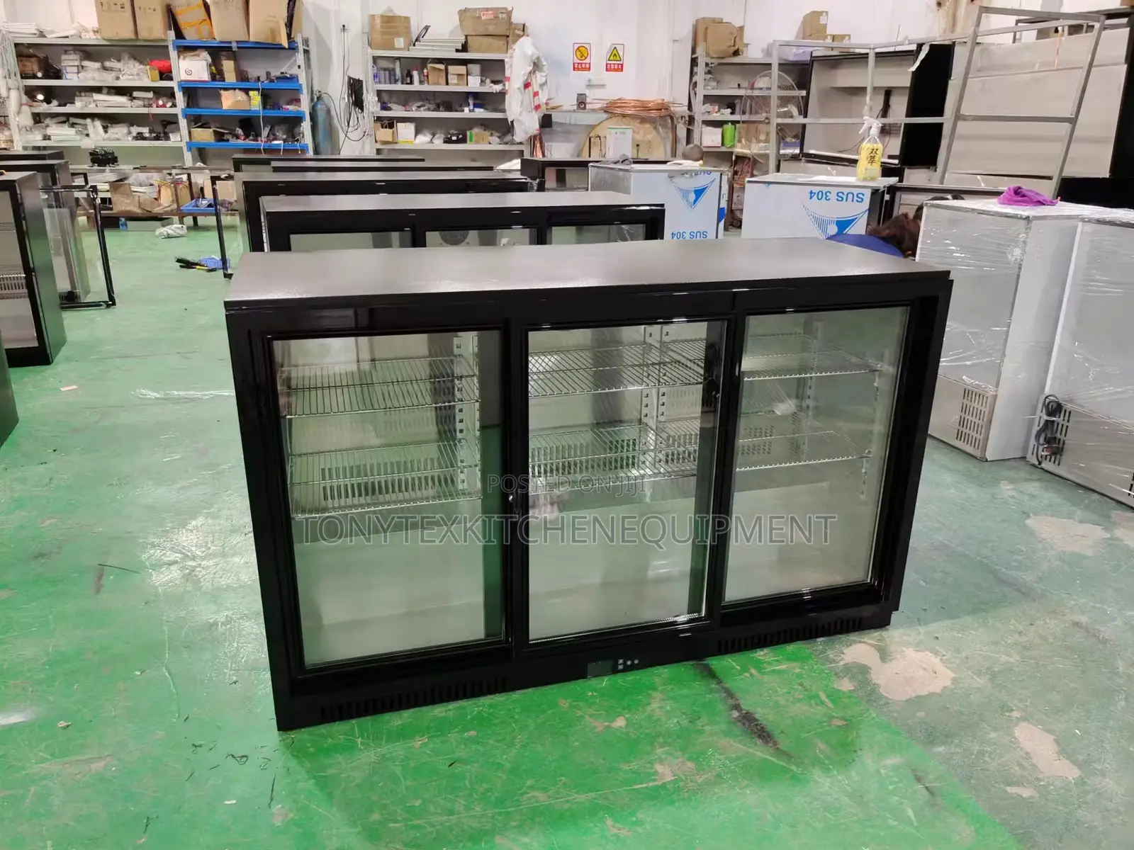 3 Door Glass Display Chiller Fridge