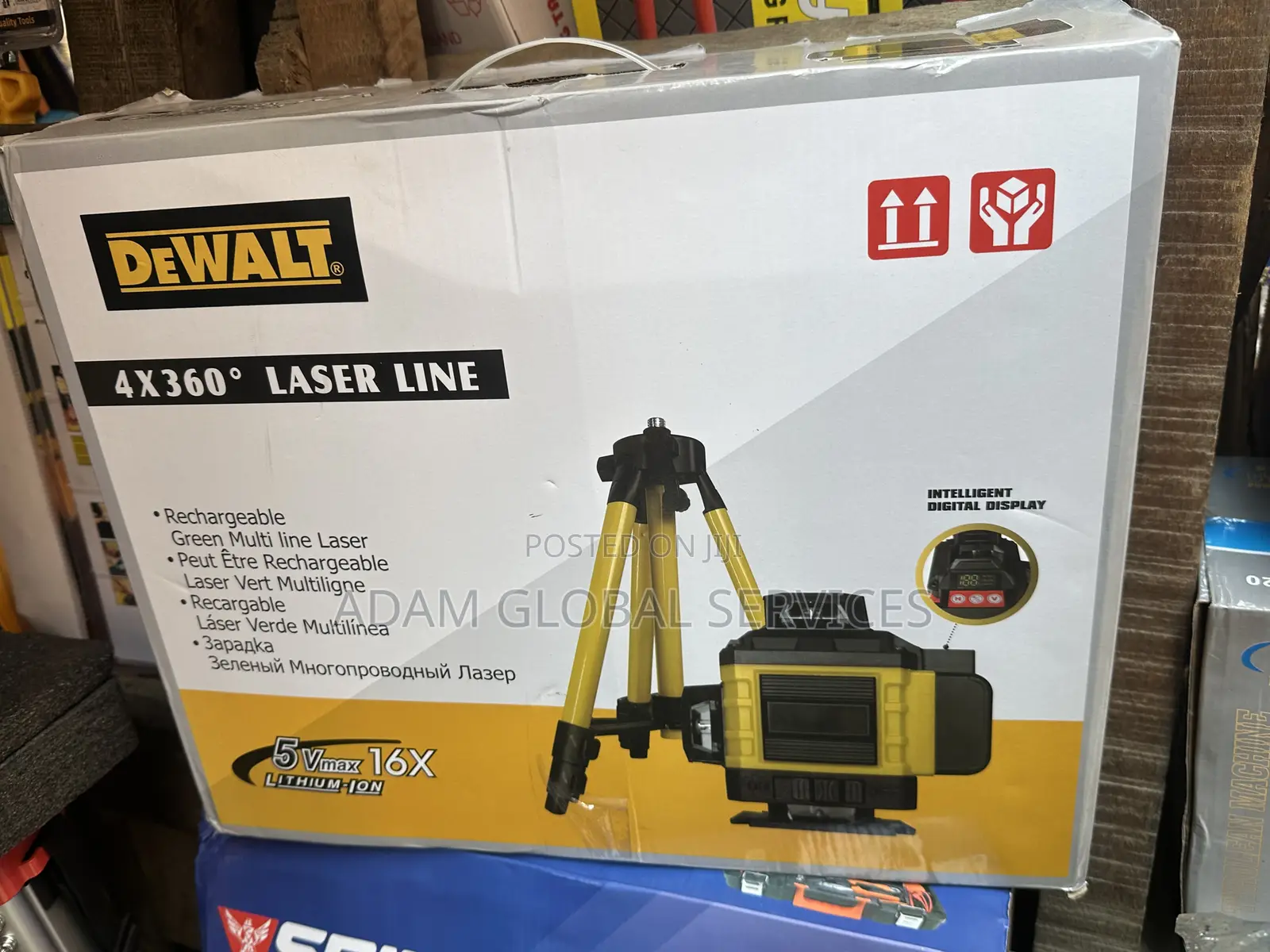 Dewalt 4 X 360° Laser Line.
