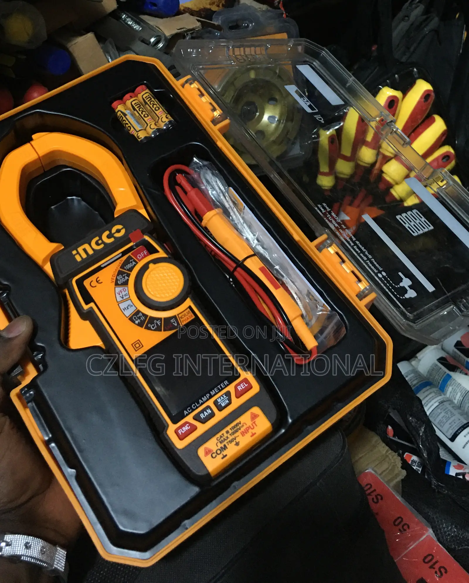 1000amps With Dc Voltage Measure Digital Ac Clamp Meter