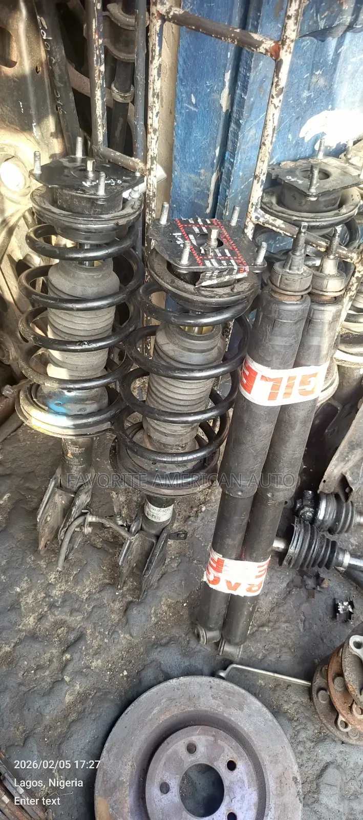 Complete Back Beam 4x4 Ford Edge 2013 Model