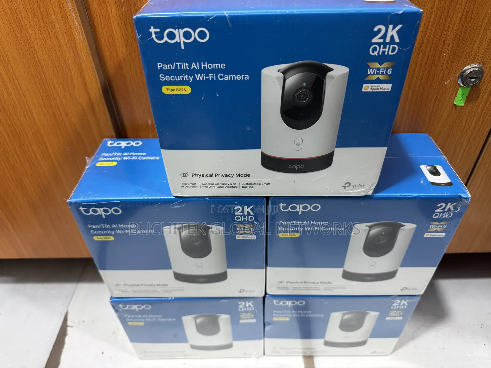Tp-Link Tapo C225 Pan/Tilt Ai Home Security Wi-Fi Camera.