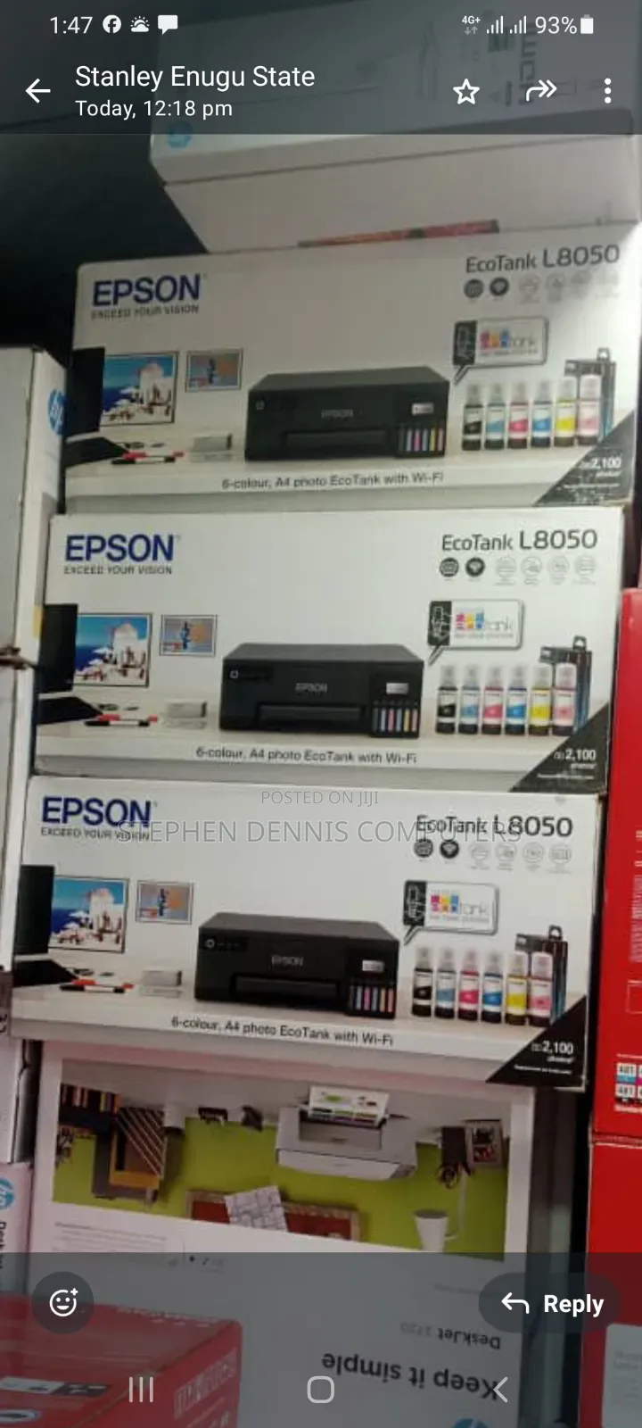 L8050 Epson Printer