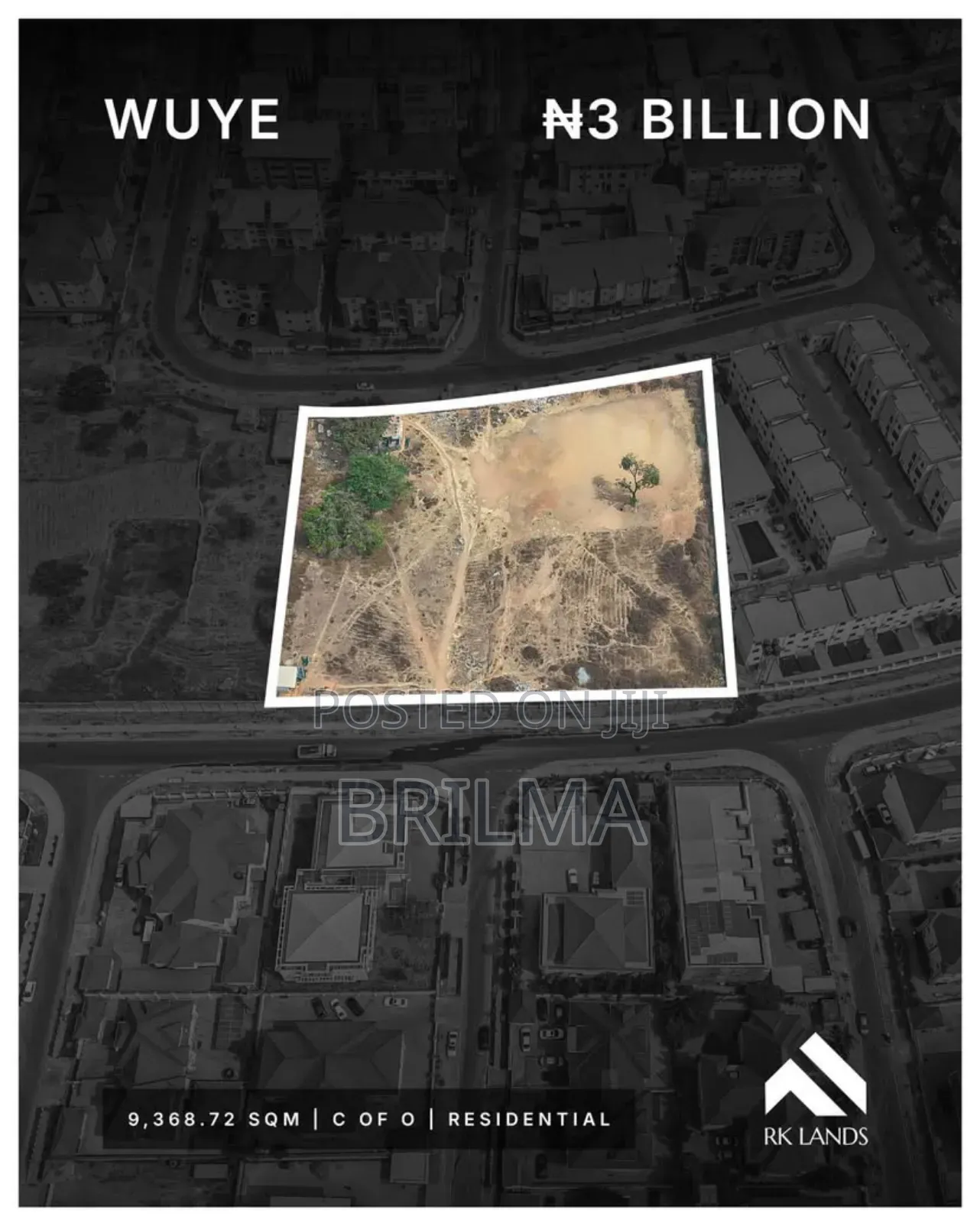9368sqm of Land in Wuye for Sale!