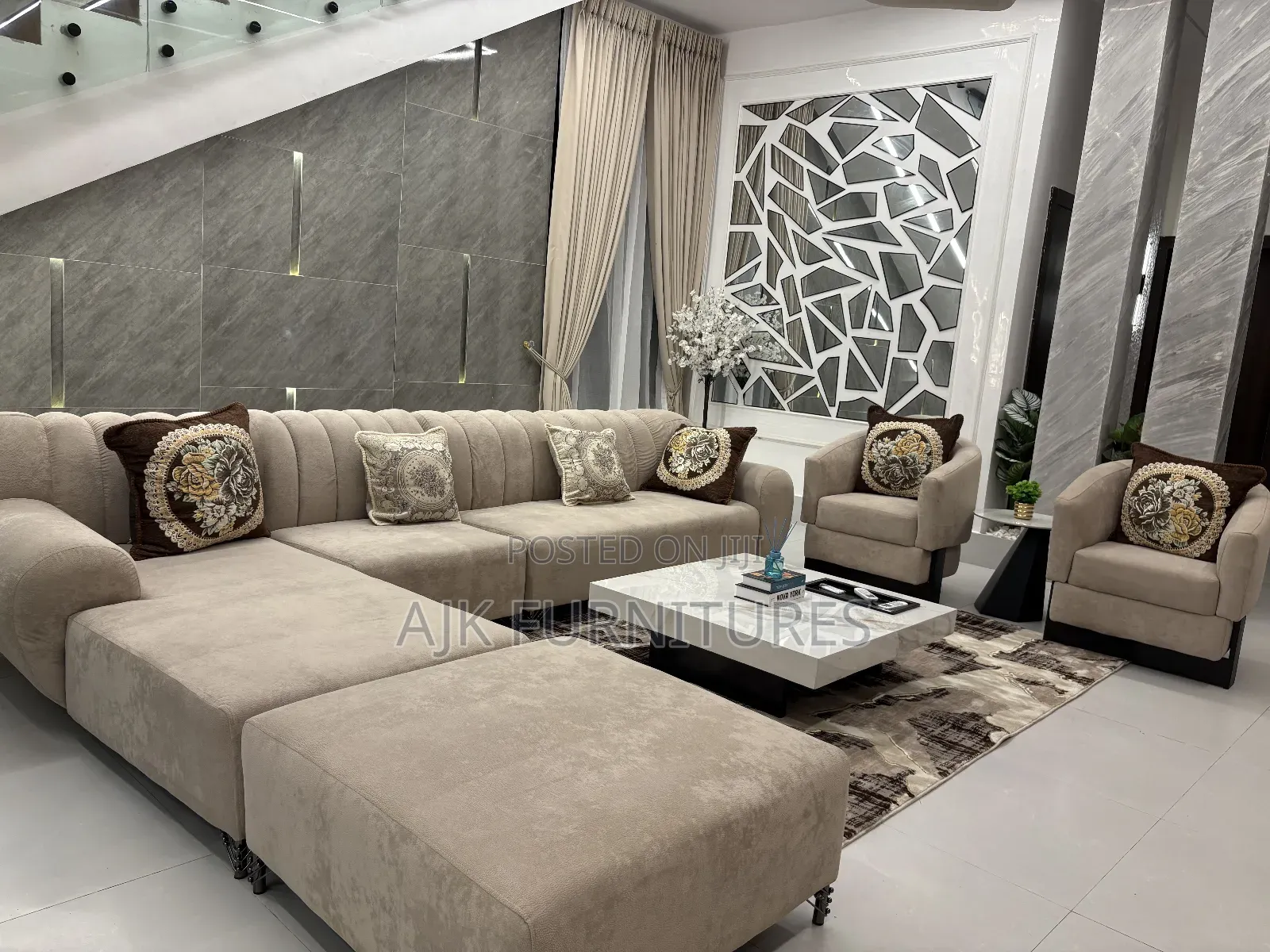 Full Living Room Sofa Set