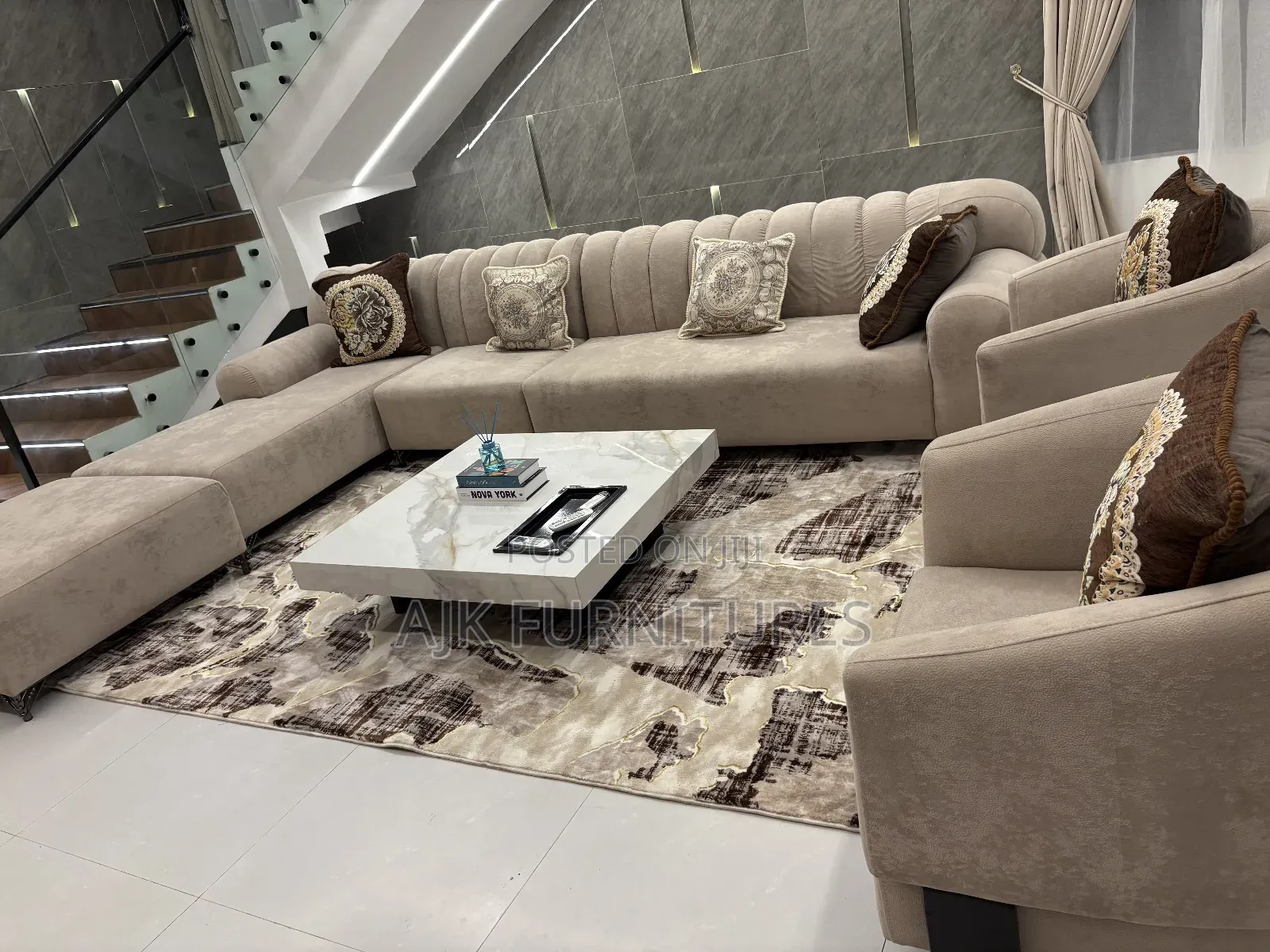 Full Living Room Sofa Set