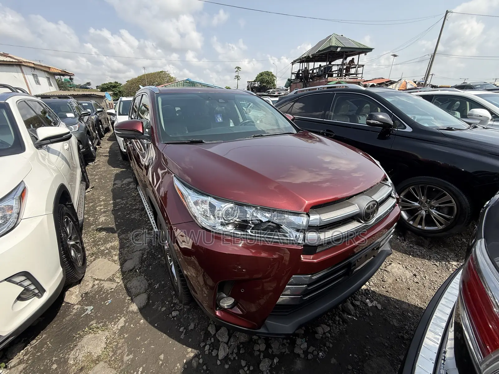 Toyota Highlander Limited 2019 Burgundy
