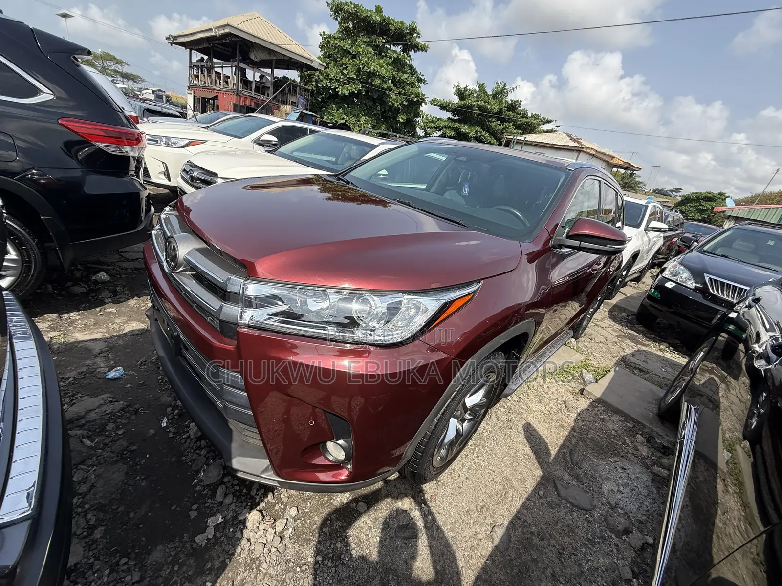 Toyota Highlander Limited 2019 Burgundy