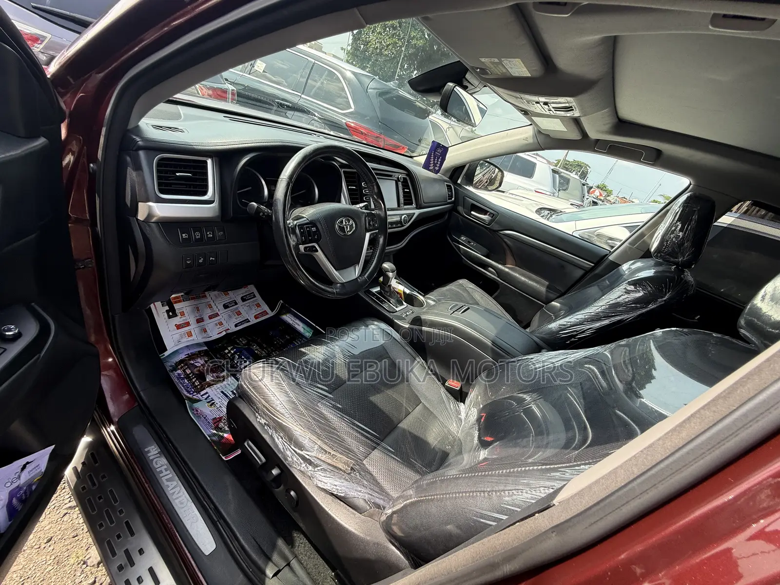 Toyota Highlander Limited 2019 Burgundy