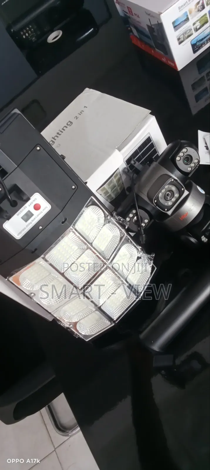 Solar CCTV Camera With Solar Street Light All in One