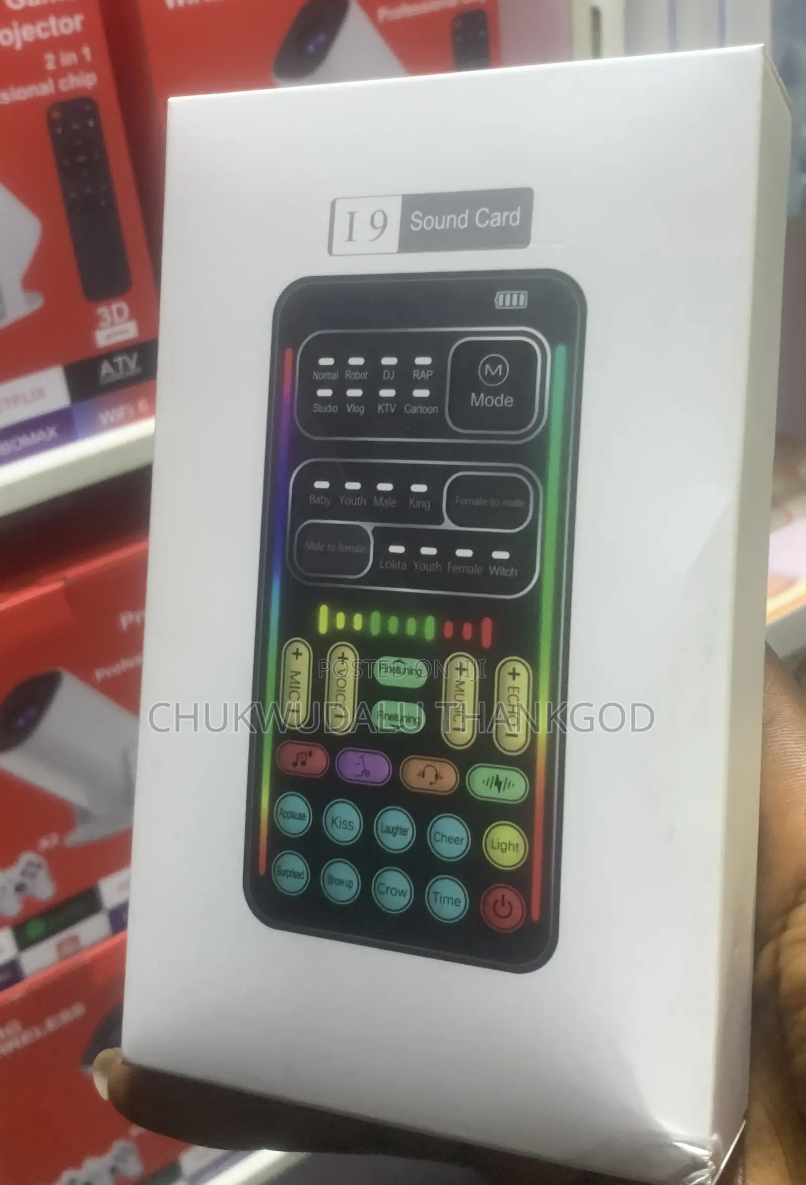 I 9 Voice Changer Sound Card
