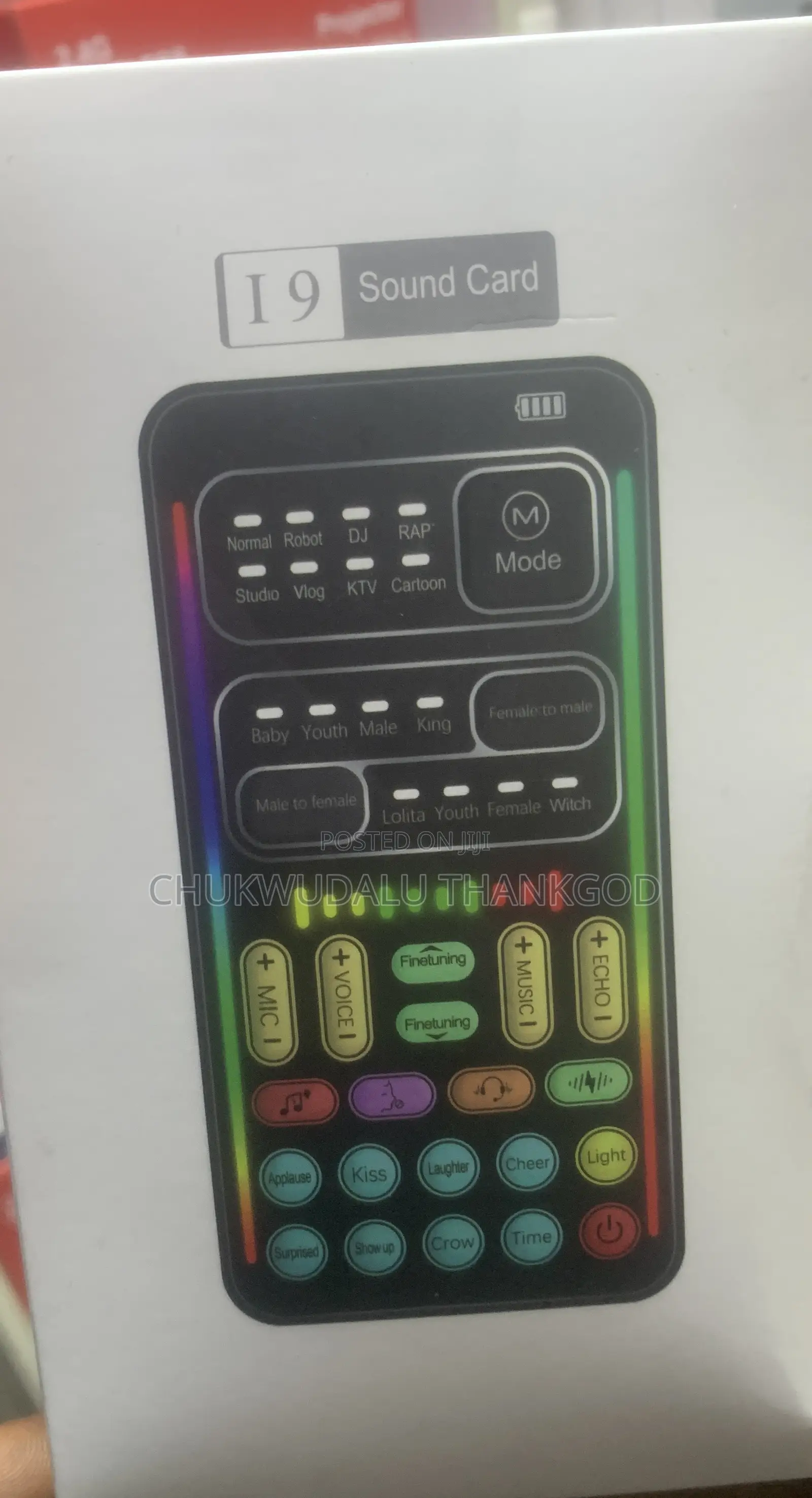 I 9 Voice Changer Sound Card