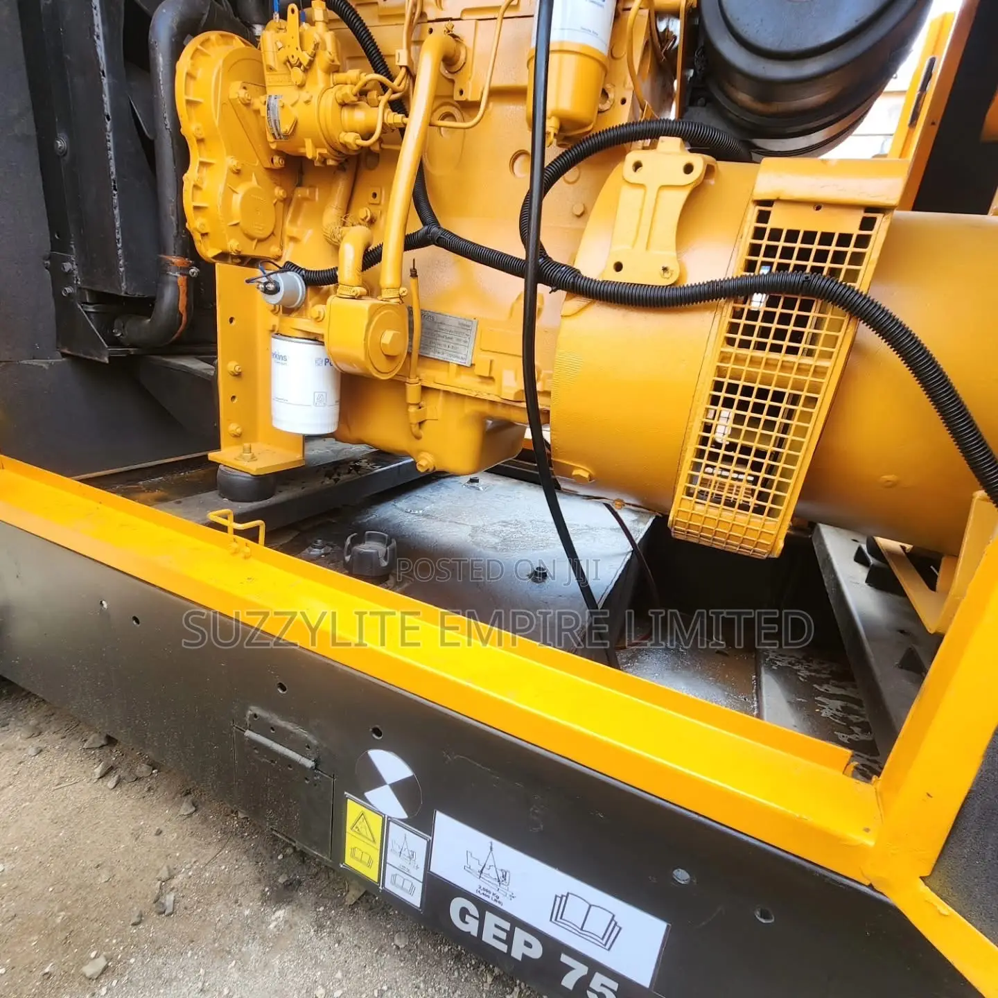 75kva Soundproof Cat Perkins Generator