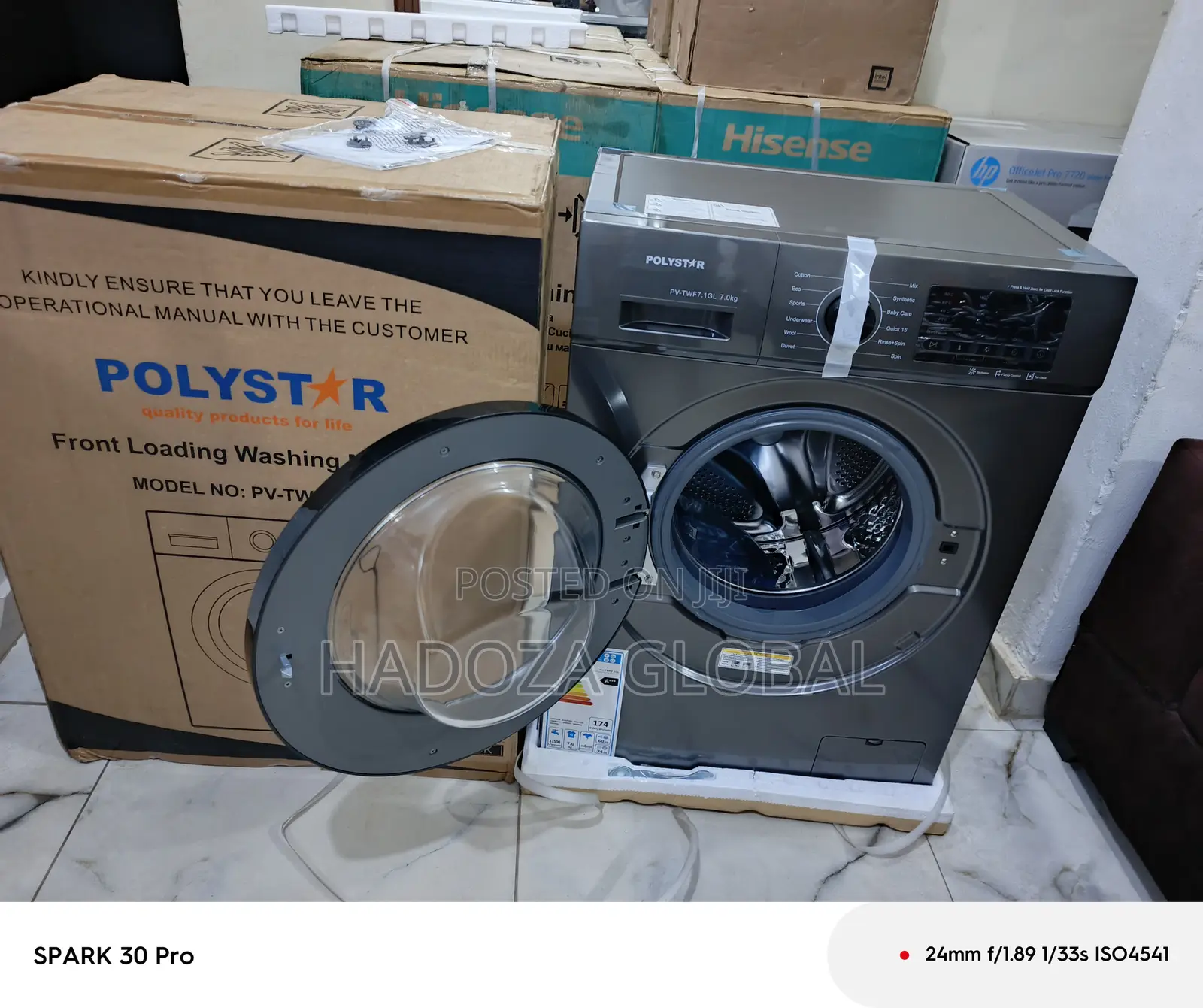 Polystar 6kg Front Loader Clothes Washer
