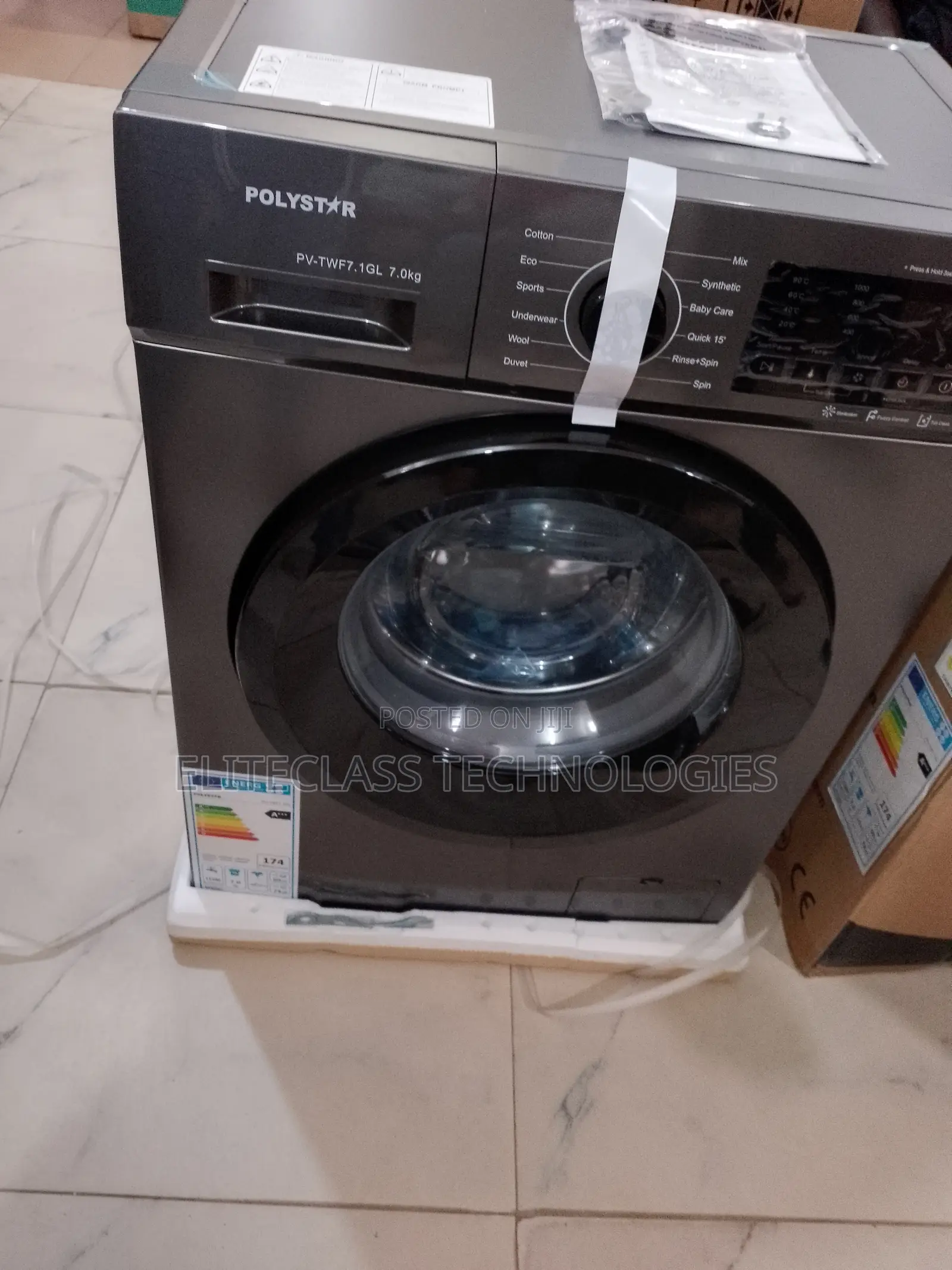 Polystar 6kg Front Load Washing Machine – Reliable Build
