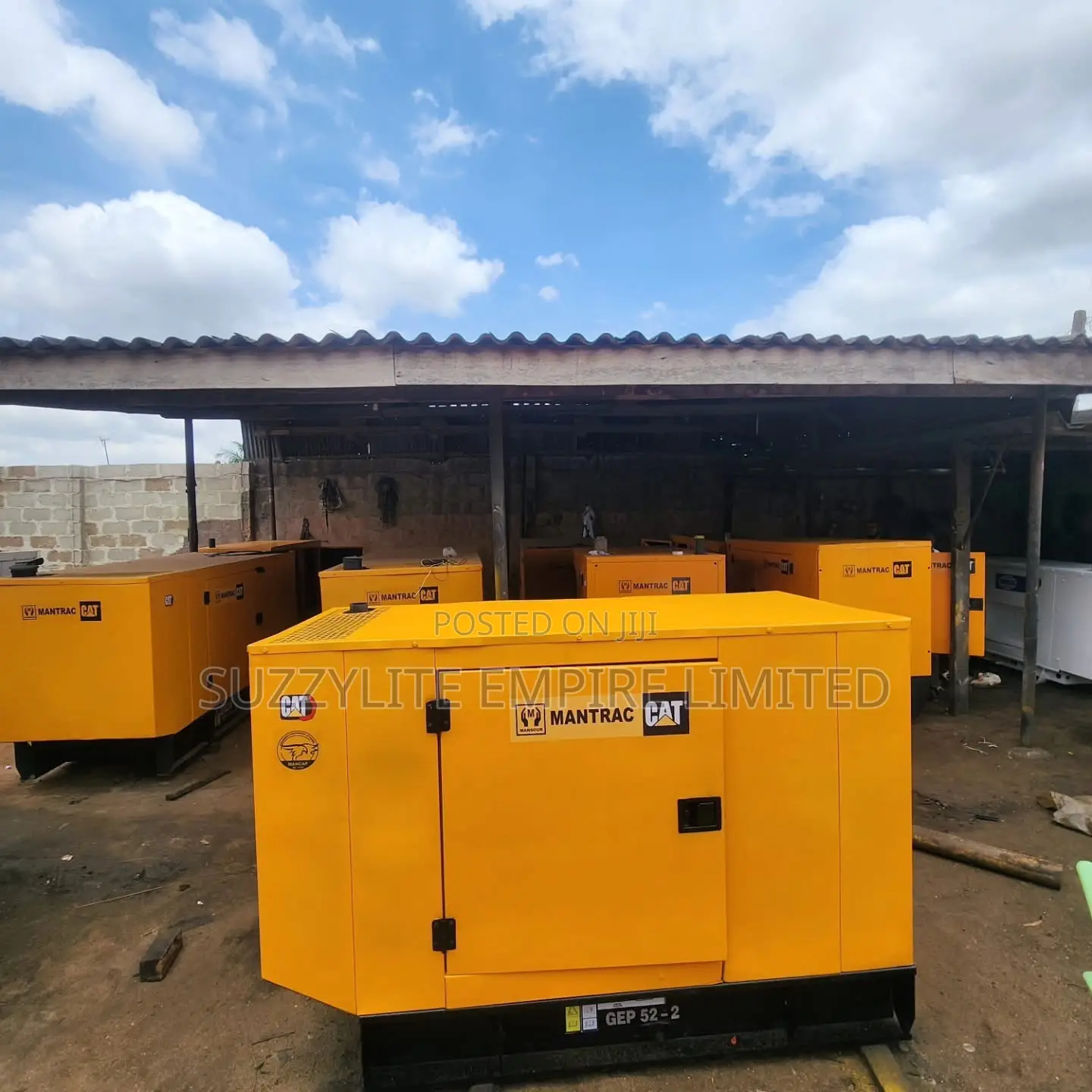 50kva Cat Mantrc Soundproof Generator