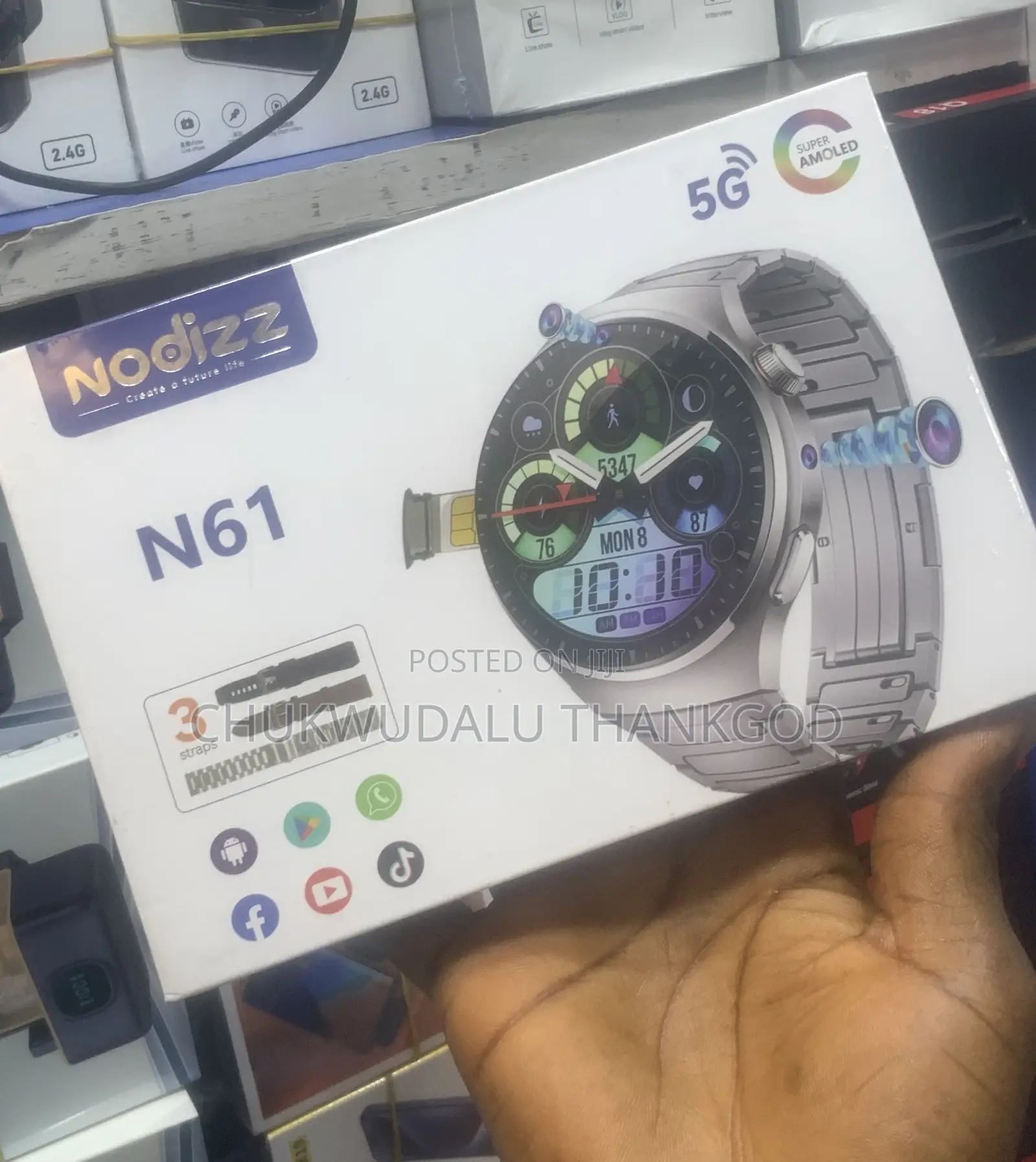 N61 Nodizz Android Smartwatch 5g