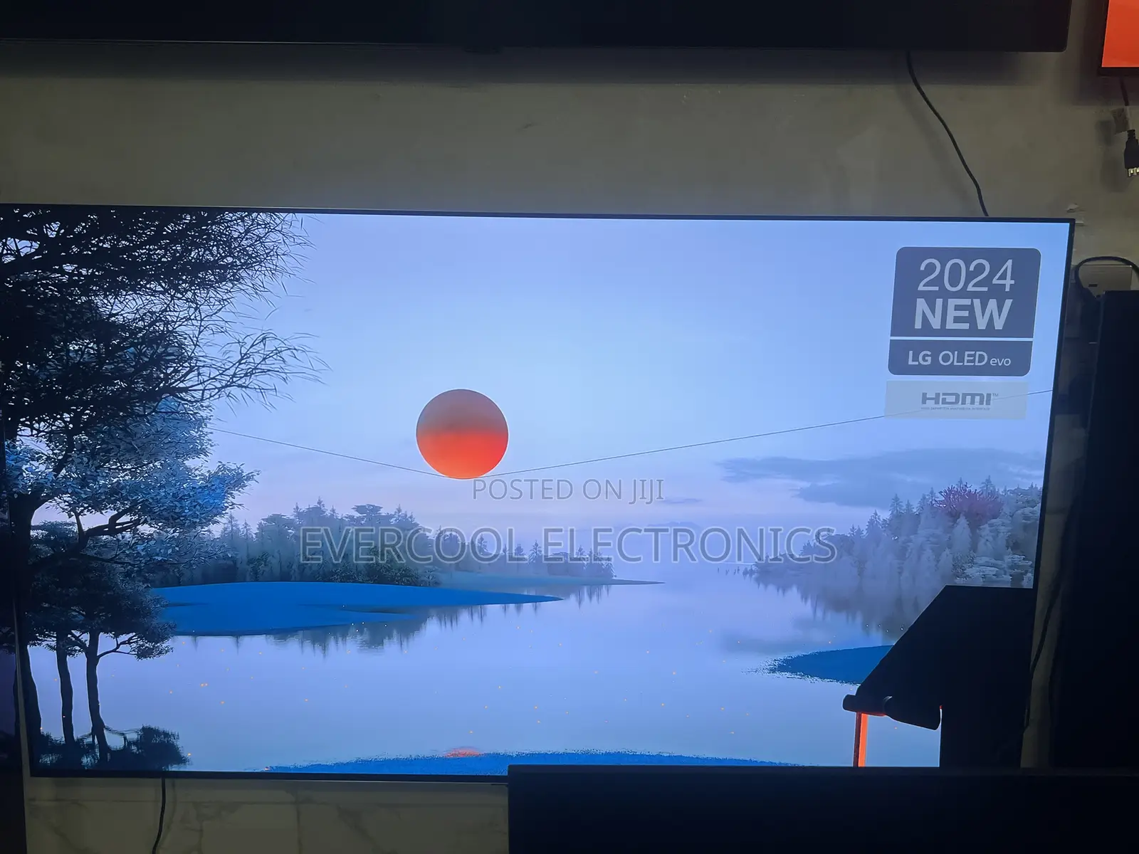 High-End 55” Lg Oled Evo G4 Gaming Smart Tv With Nvidia G-Sync