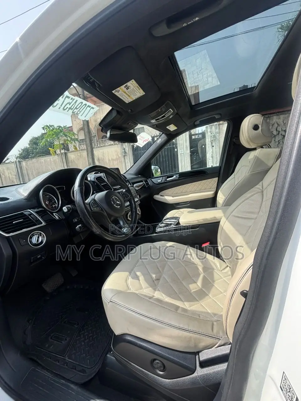 Mercedes-Benz GLE-Class 2016 White