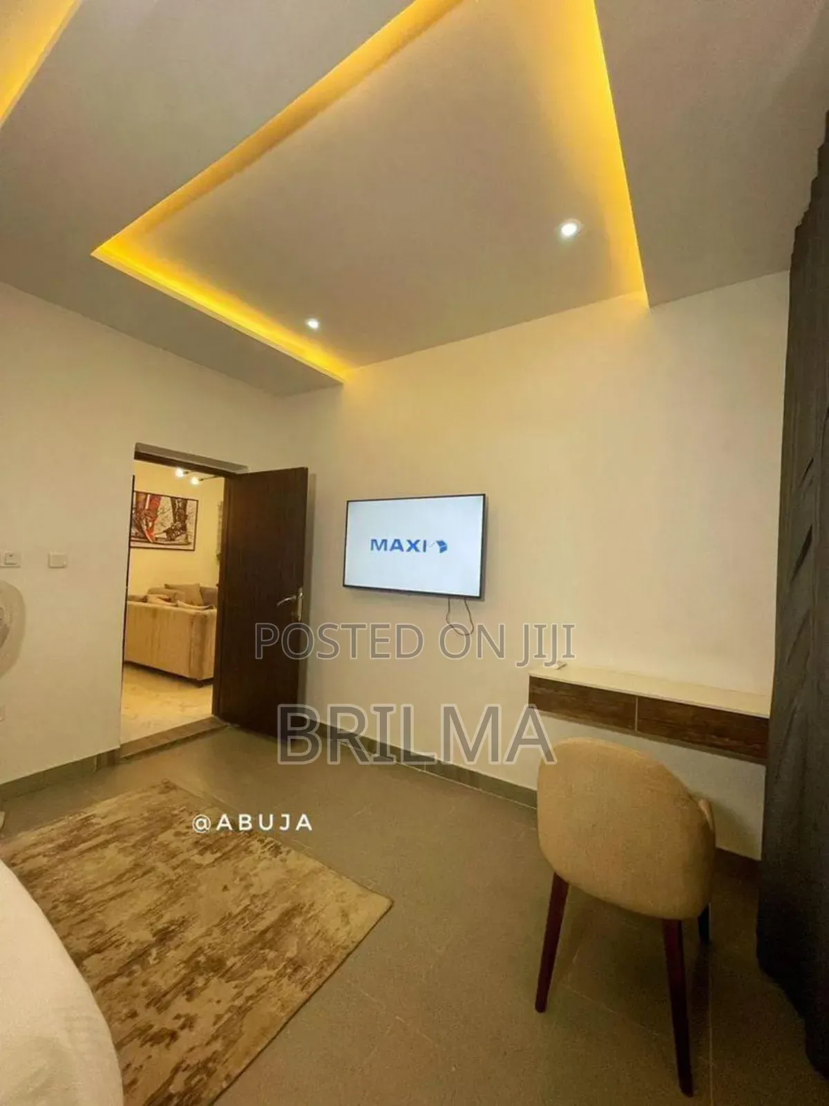 3bdrm Flat In Guzape For Short Let!