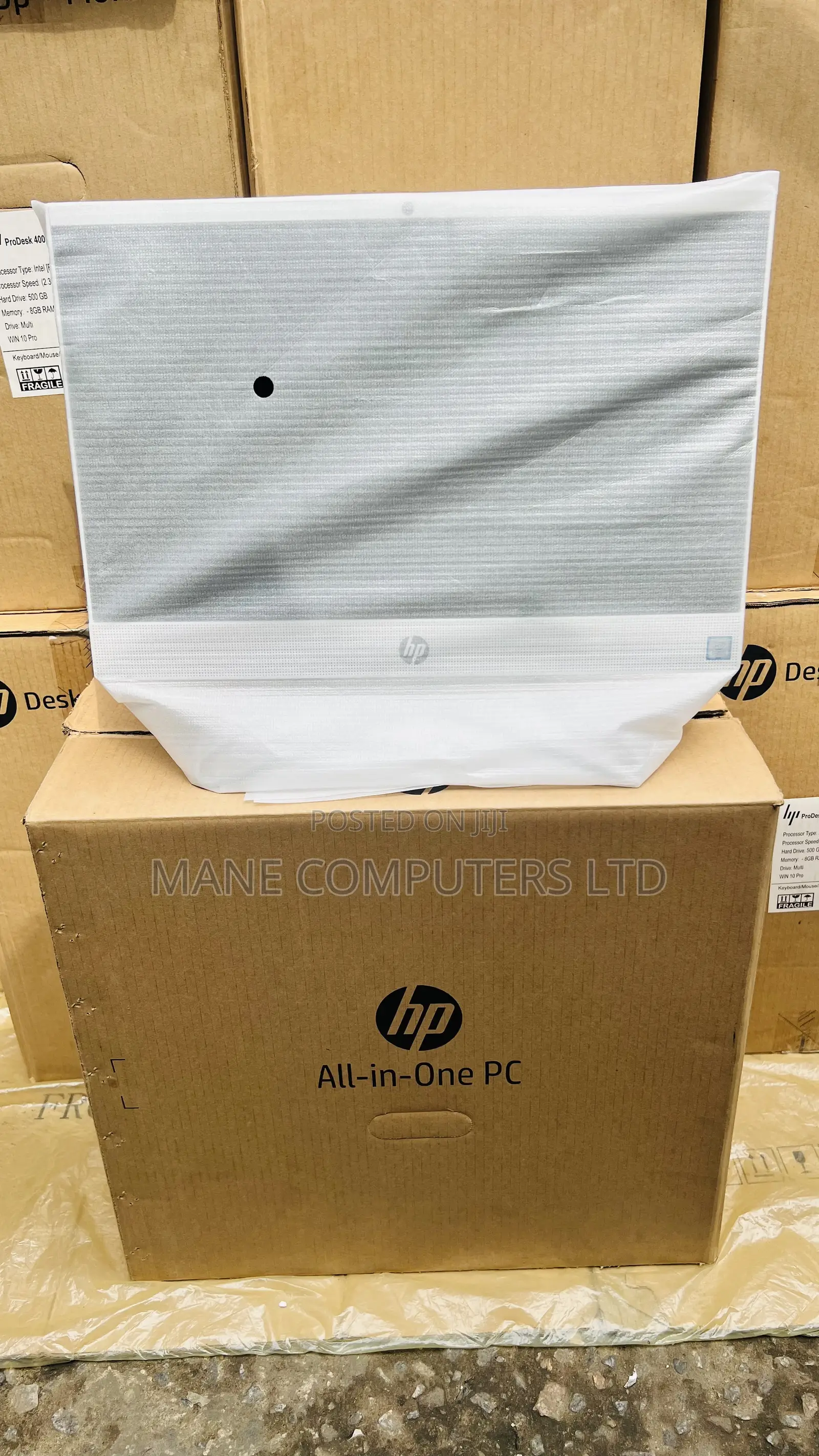 New Desktop Computer HP 200 G4 8GB Intel Core I3 SSD 128GB