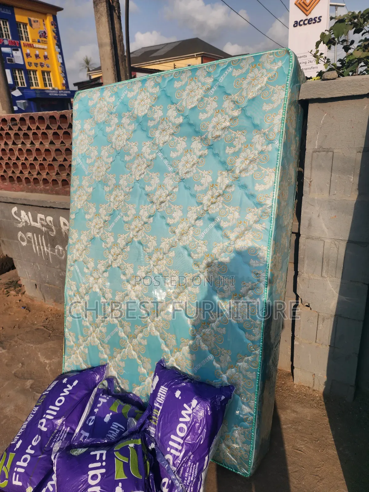 4.5by6 Brand New Solid Semi-orthopedic Foam.