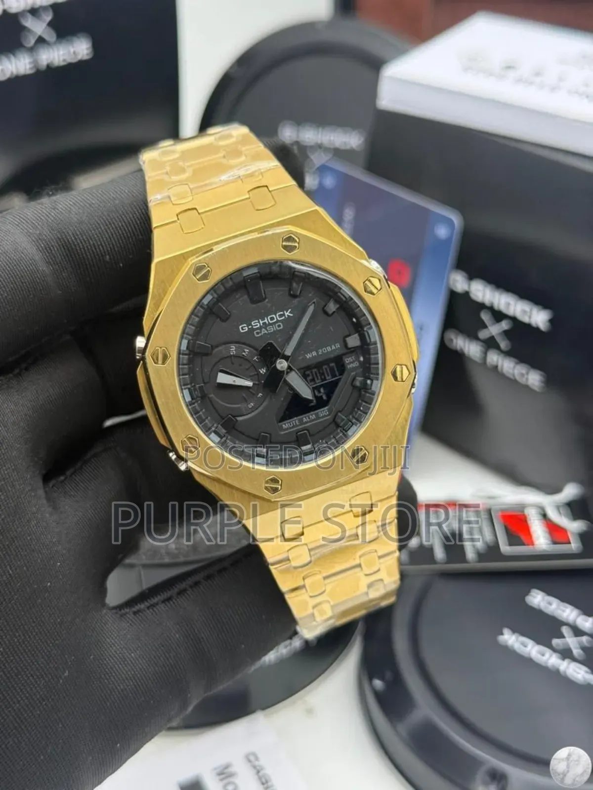 Solid Quality Top Grade G-Shock Metal Body Watch
