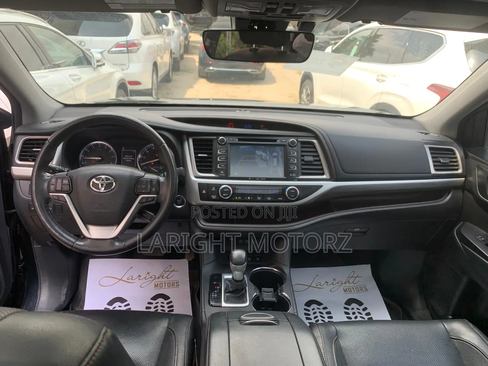 Toyota Highlander Limited Platinum 4x4 V6 (3.5L 6cyl 8A) 2018 Black