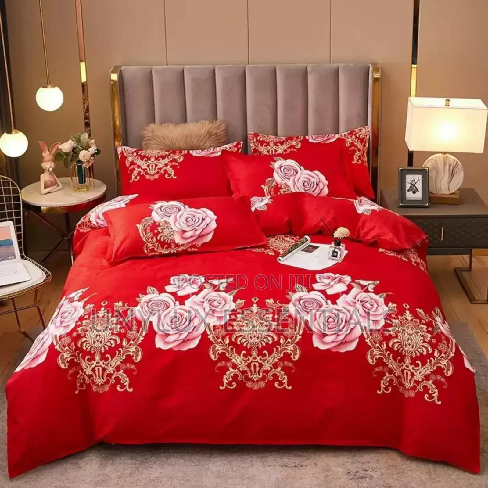 7 by 7 Pure Cotton Four-Piece Set Bed Cover