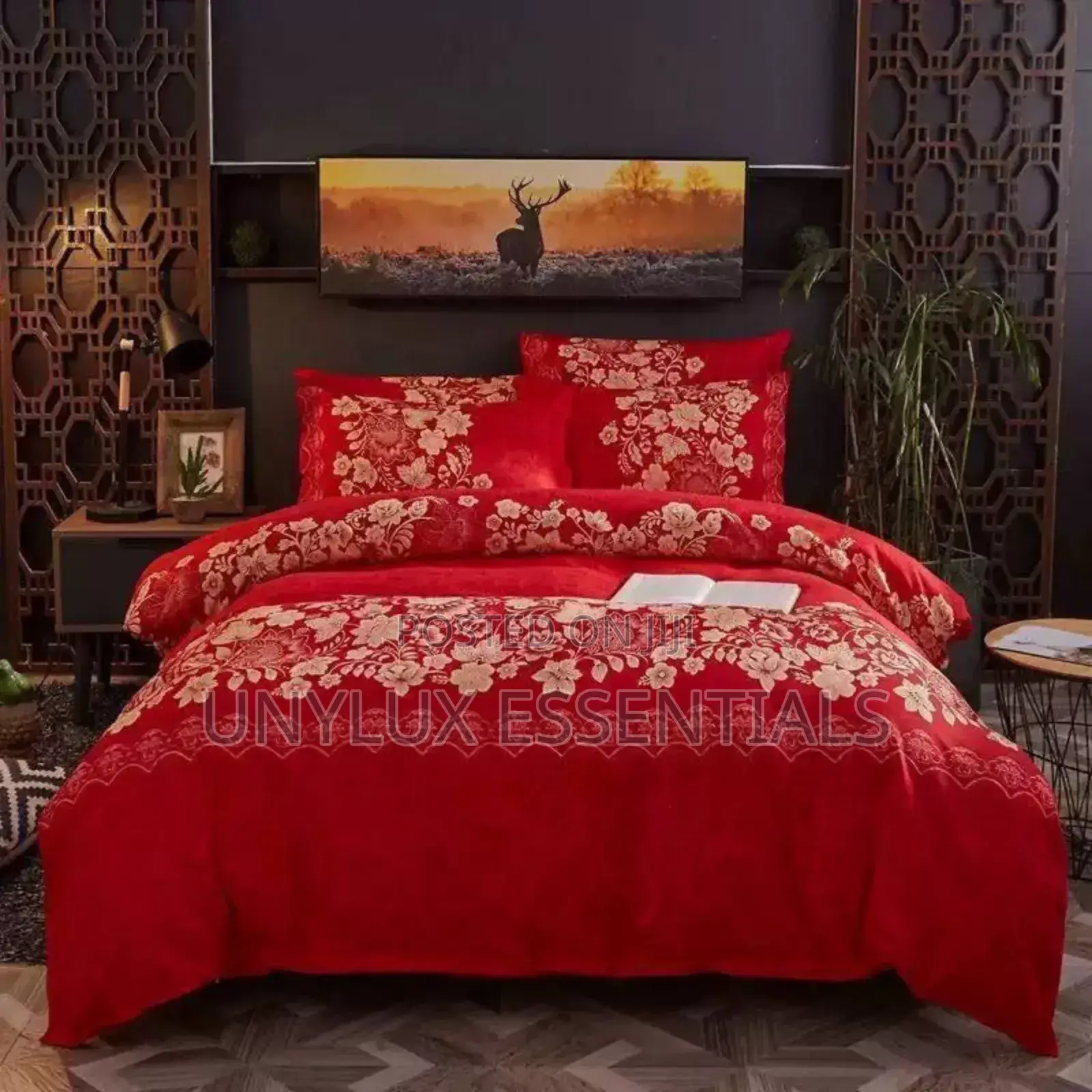 7 by 7 Pure Cotton Four-Piece Set Bed Cover
