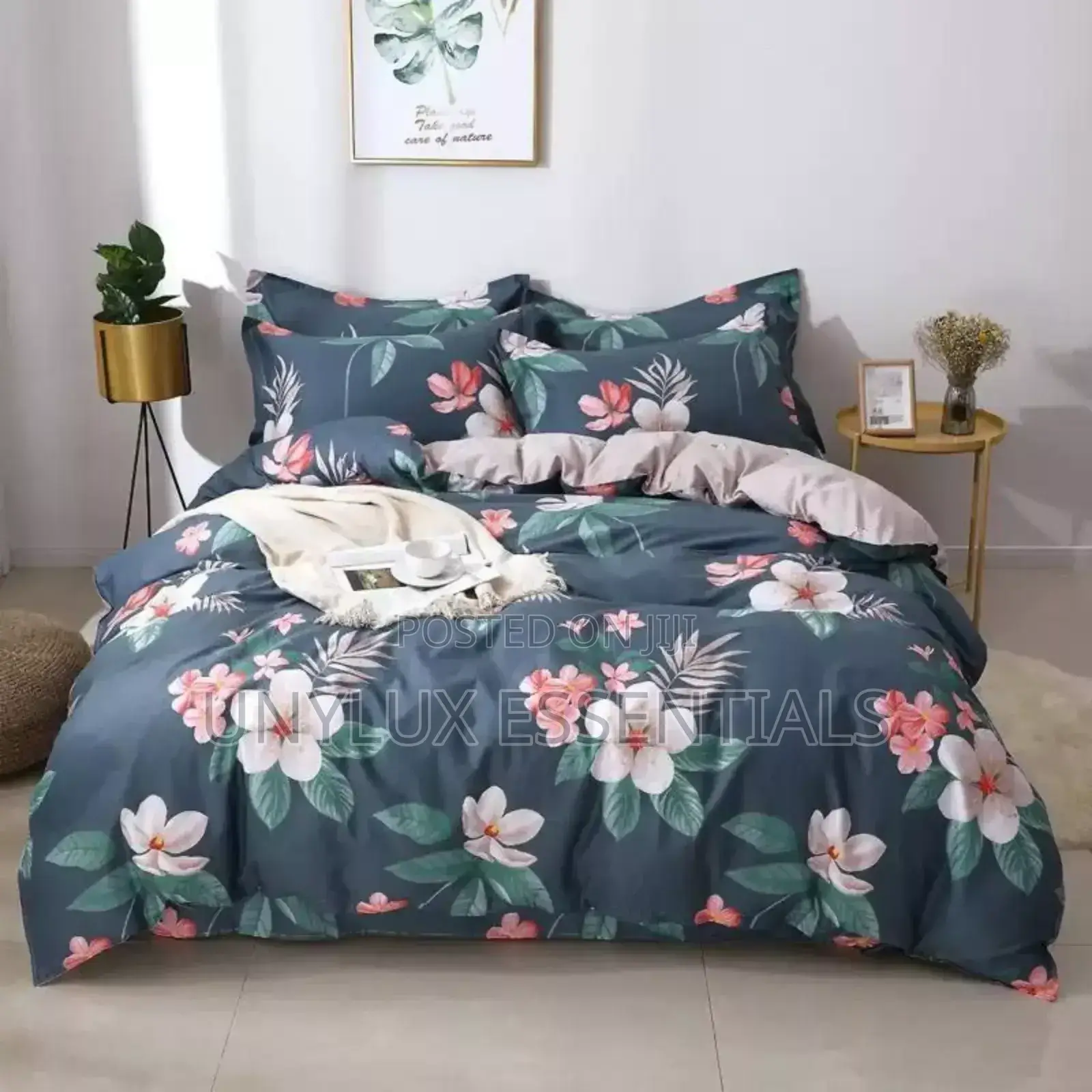 7 by 7 Pure Cotton Four-Piece Set Bed Cover