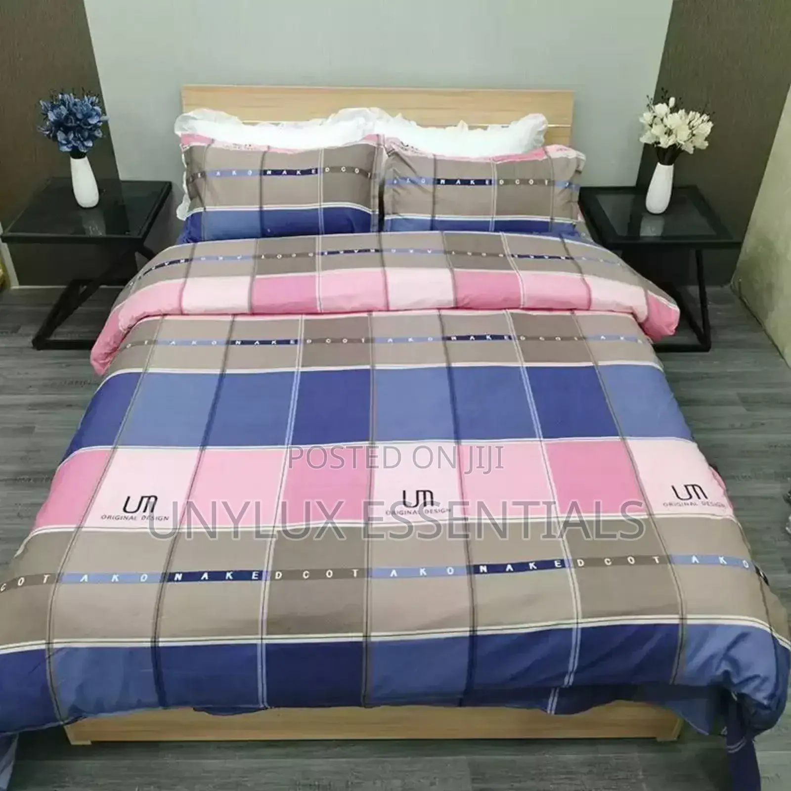 7 by 7 Pure Cotton Four-Piece Set Bed Cover