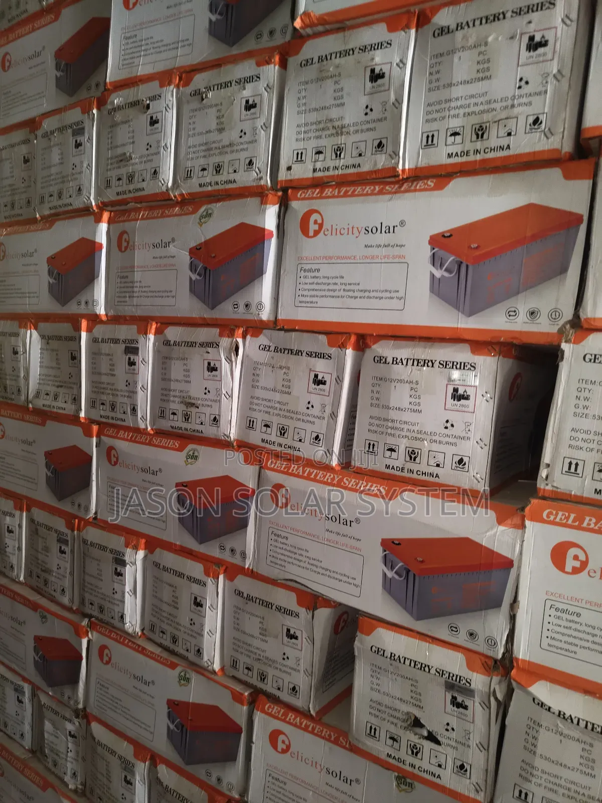 Felicity Drycell Battery 200ah