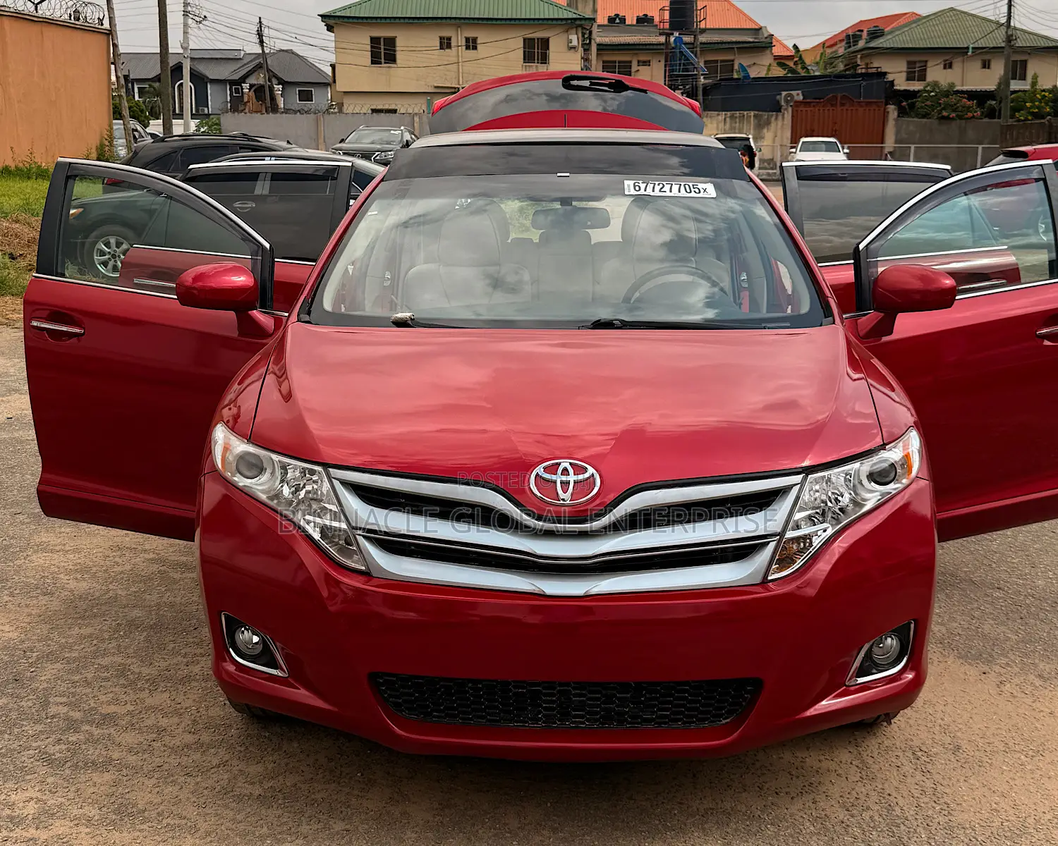 Toyota Venza 2010 Red