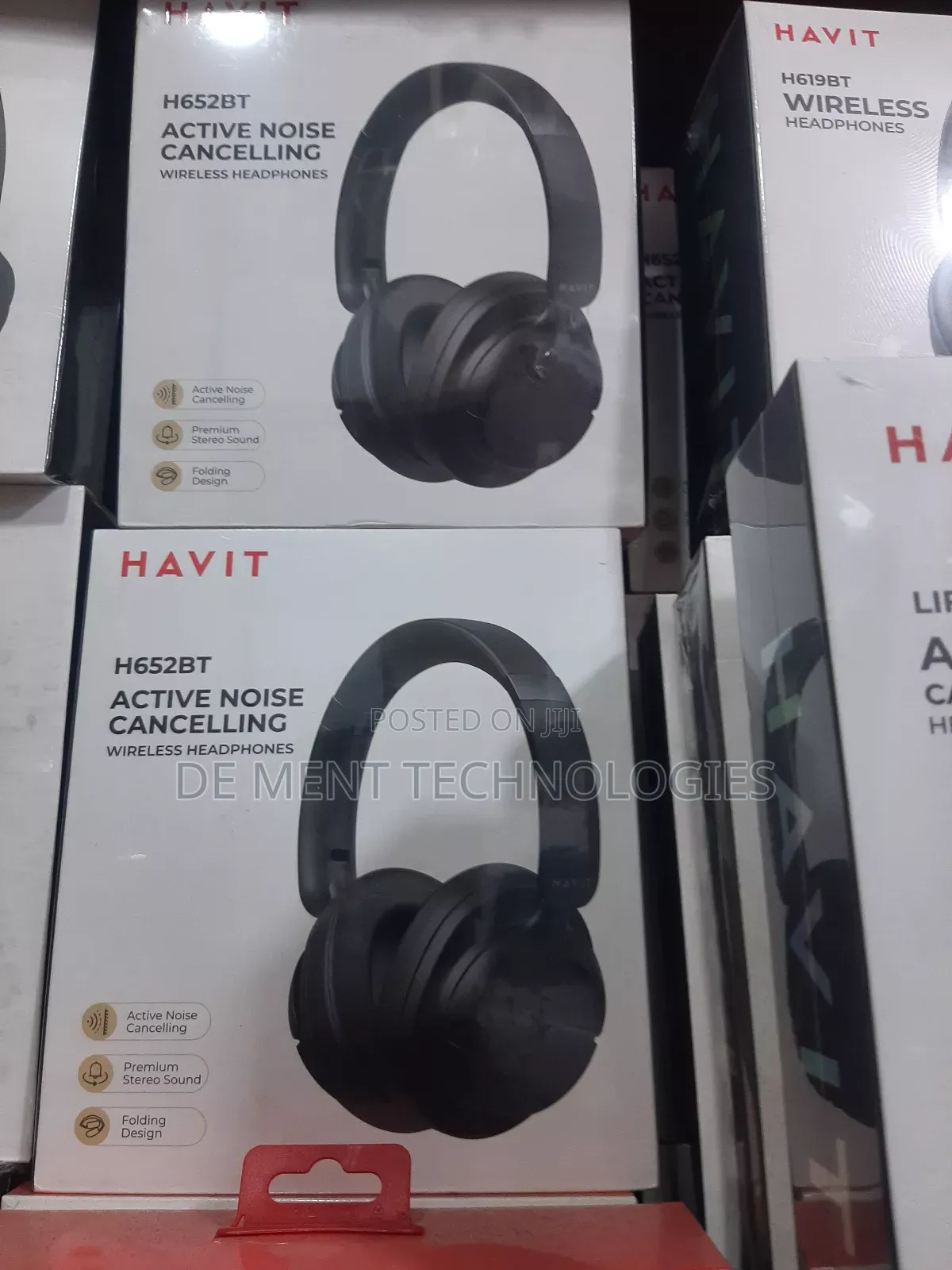 Havit H652bt Active Noise Cancellation Wireless Headphone