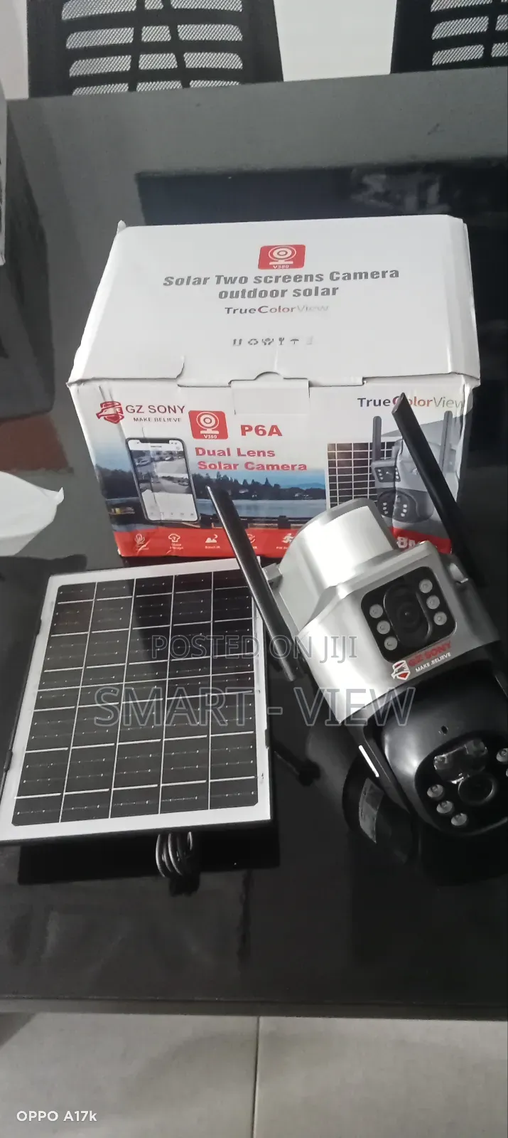 CCTV Solar Powered Dual PTZ Camera