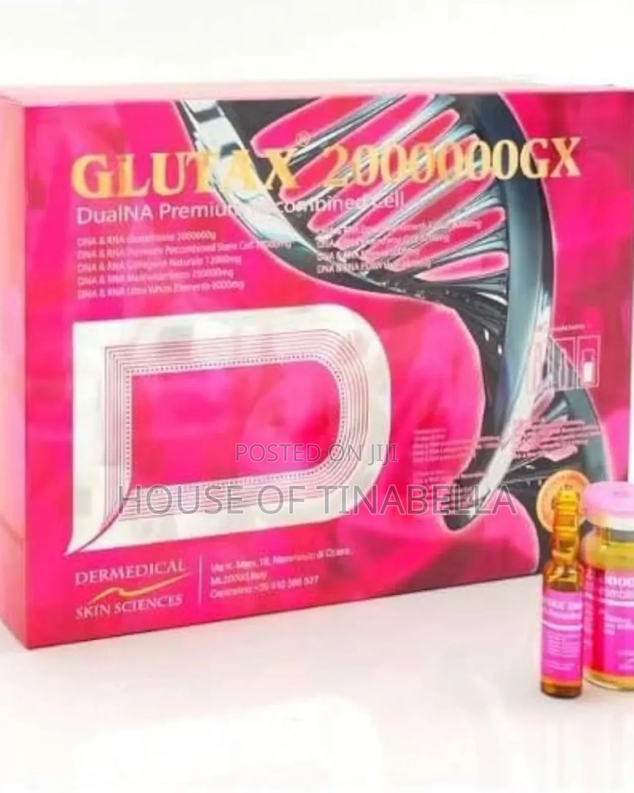 Glutax 2000000gx Recombined Cell 100% Original