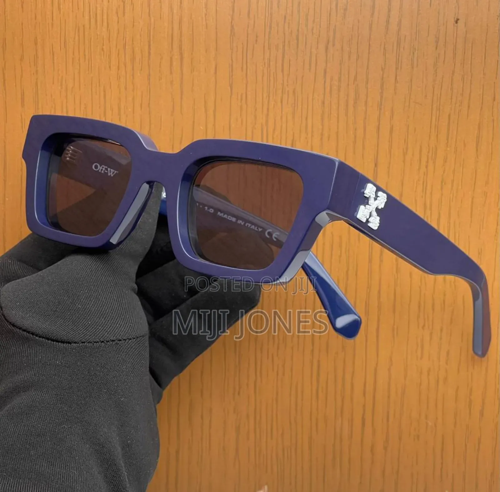 High-grade Off-white Blue Or Red Frame  Sunglasses - Colours