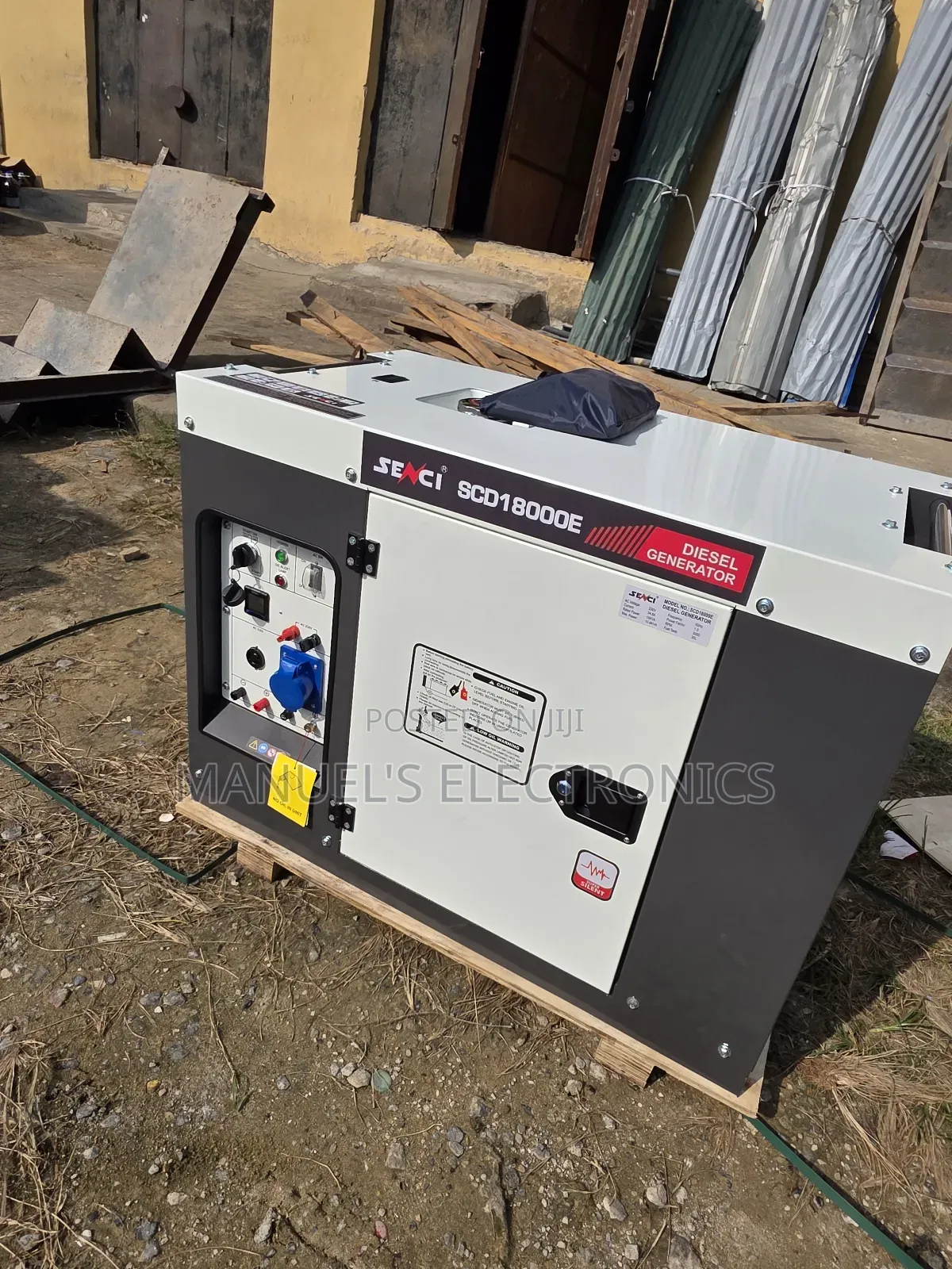 Senci Diesel Soundproof Gen Model Scd18000e 12.5ka 100%Copper Coil